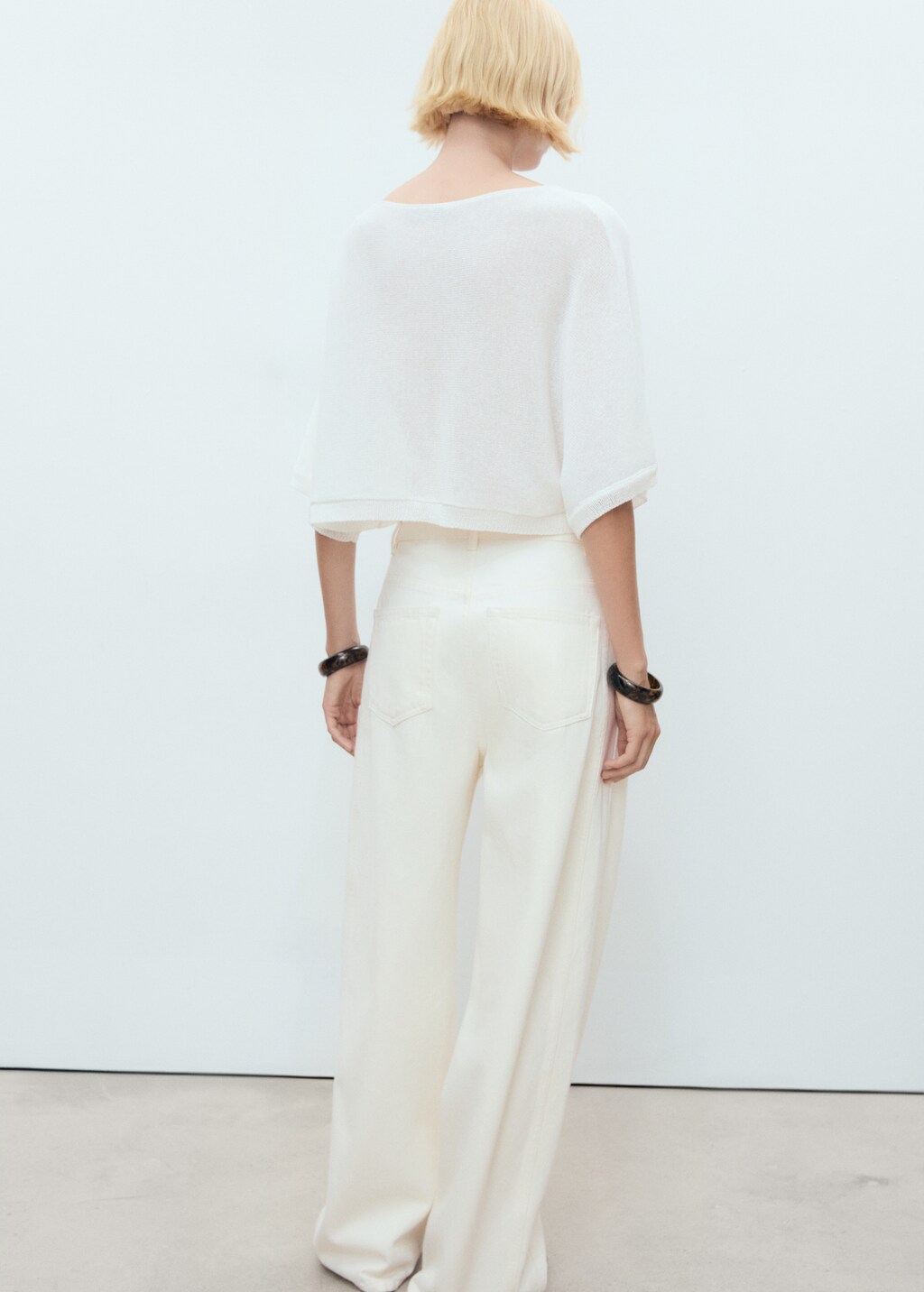 Oversized fine-knit sweater - image 3