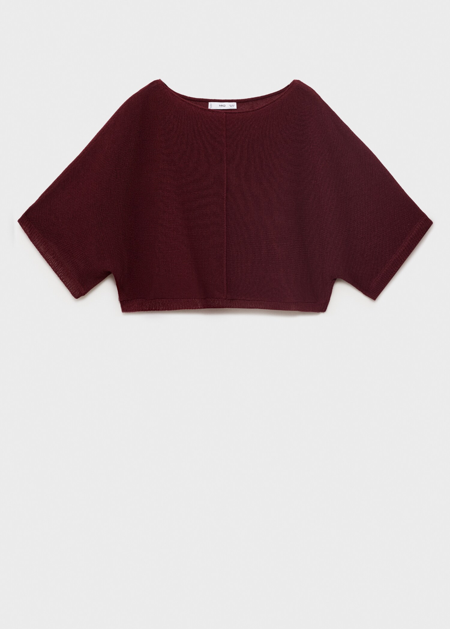Oversized fine-knit sweater - Article without model