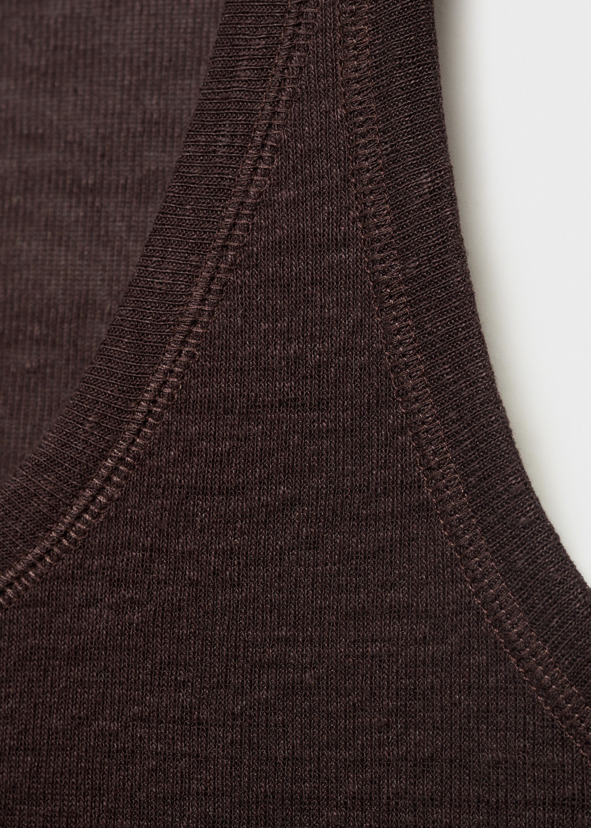 Strap linen top - Details of the article 8