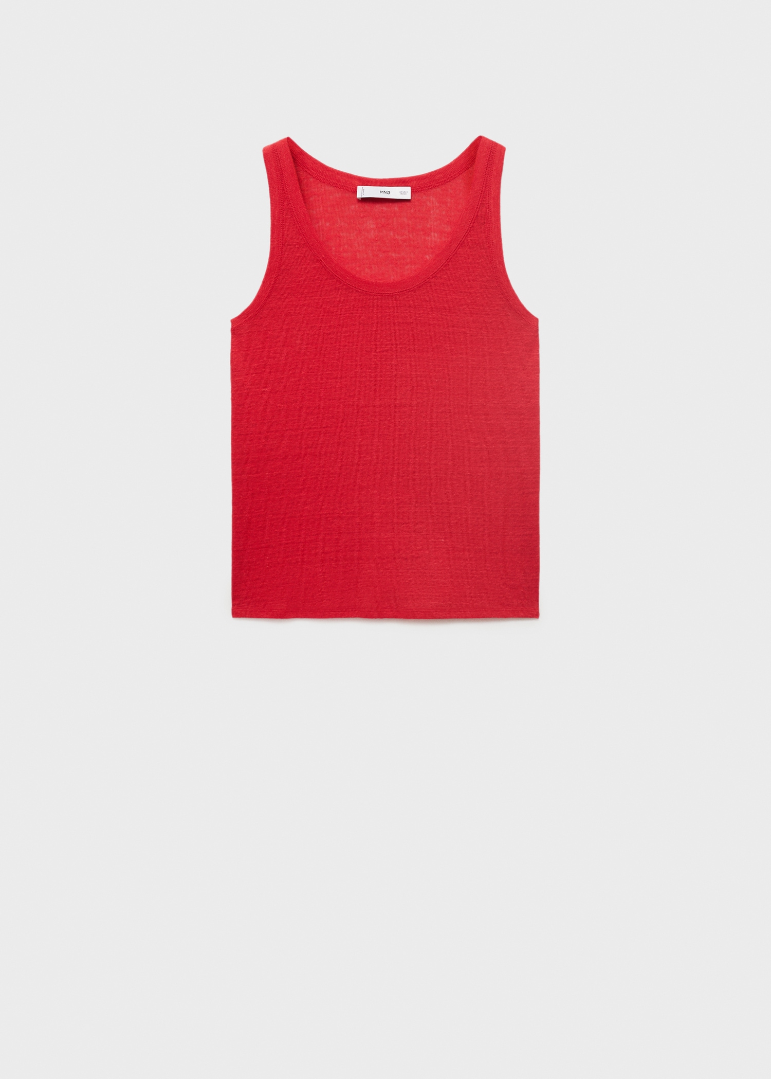 Strap linen top - Article without model