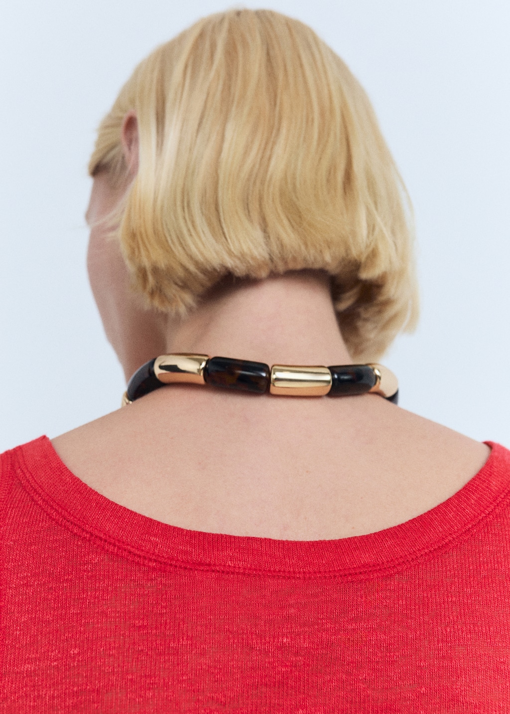 Mango Linen top with sleeves