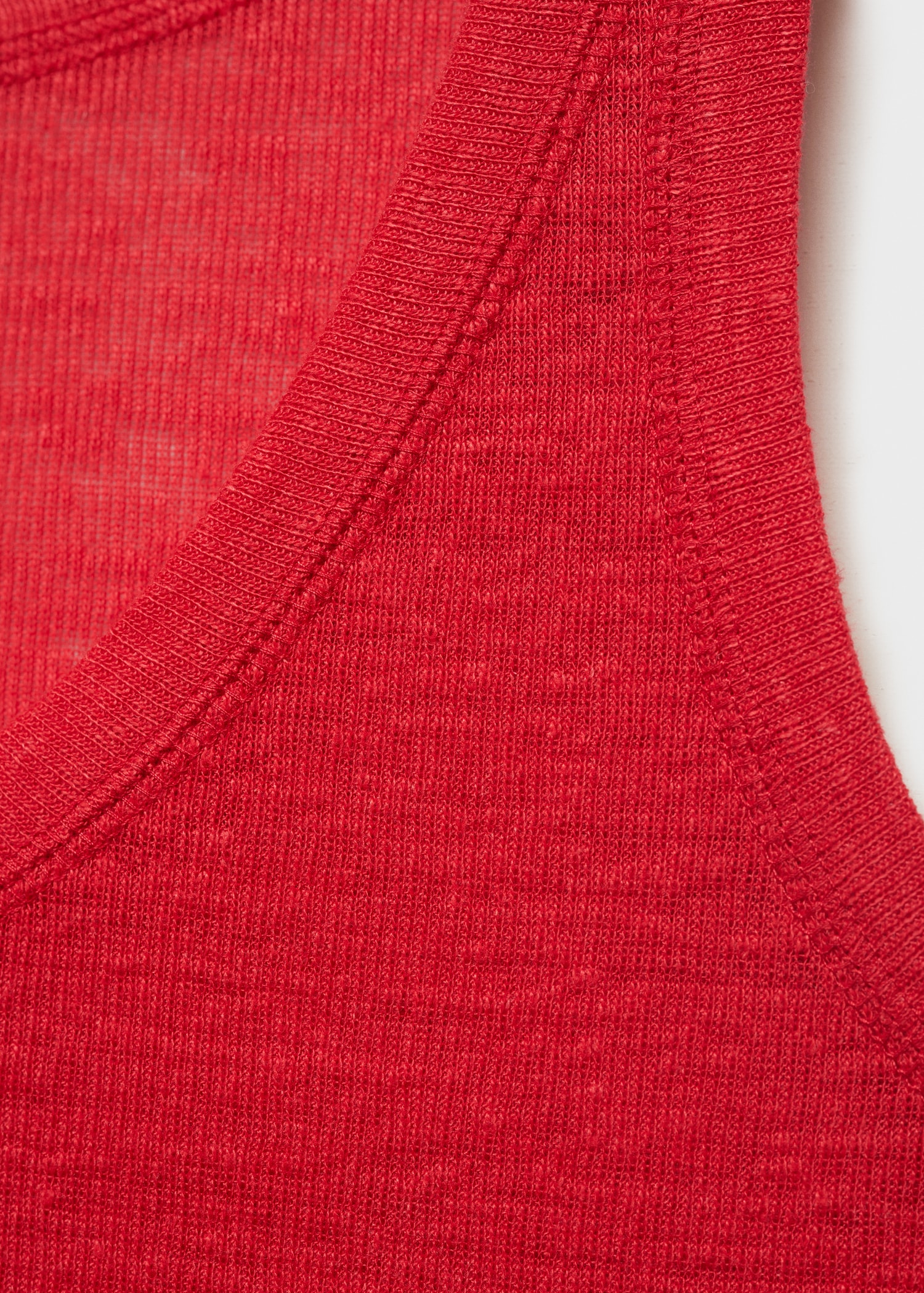 Strap linen top - Details of the article 8