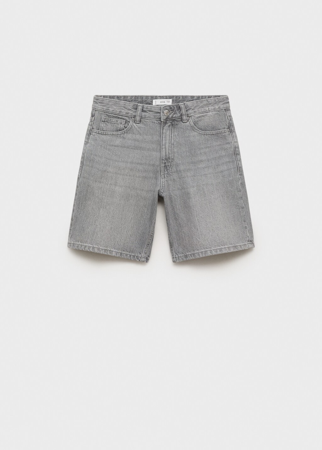 Cotton denim shorts - Teen | MANGO USA