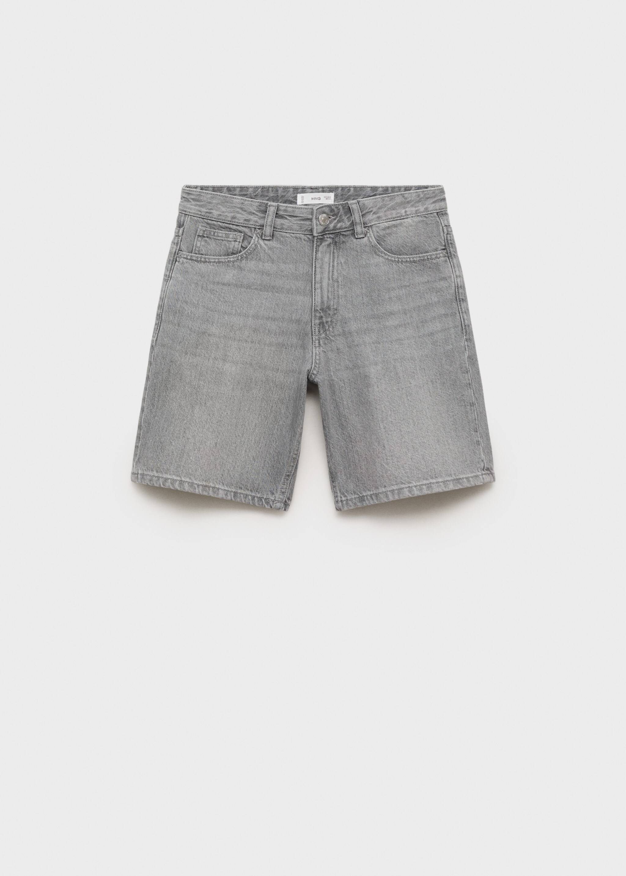 Cotton denim shorts - Article without model
