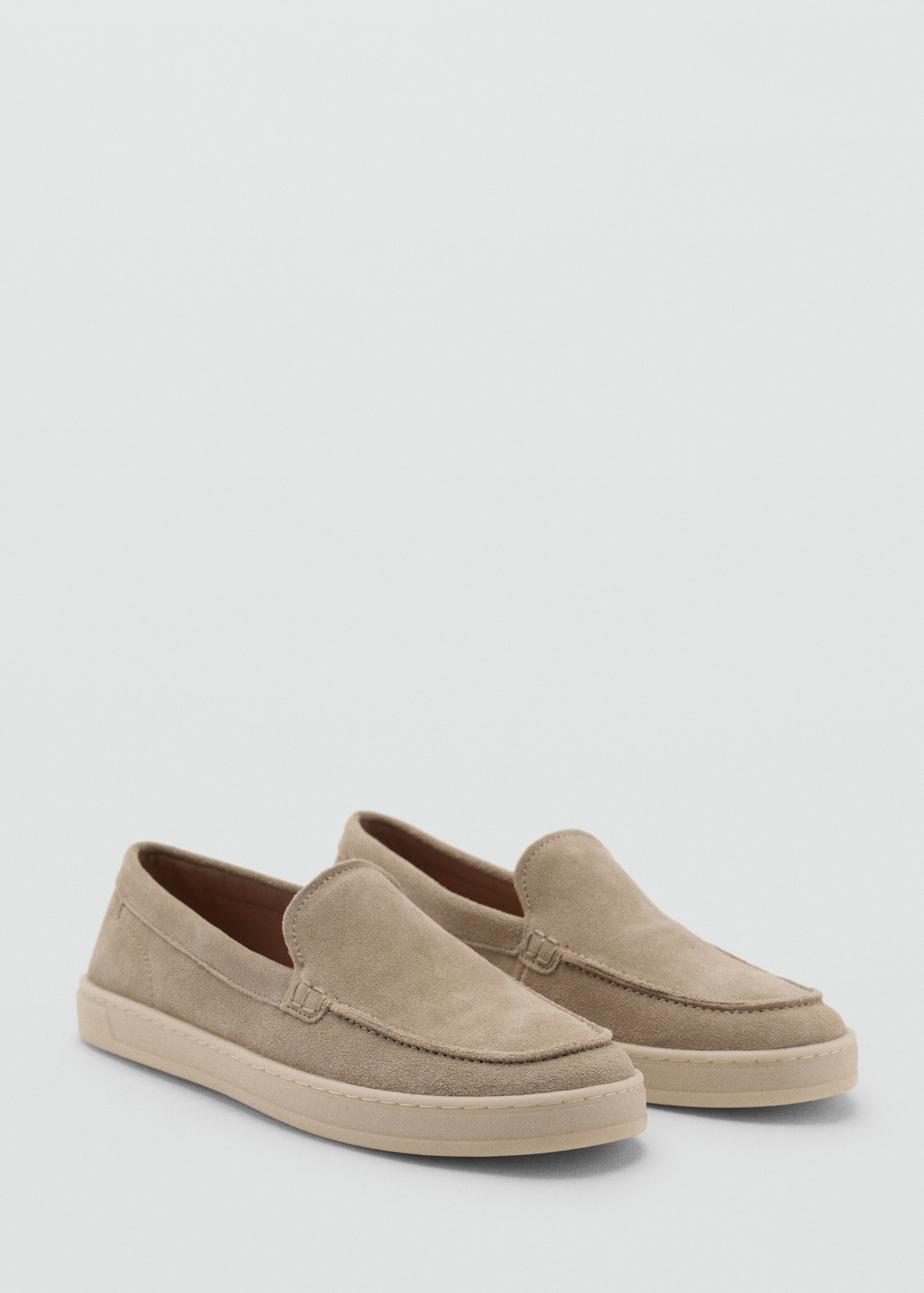 Split leather shoes - Medium plane