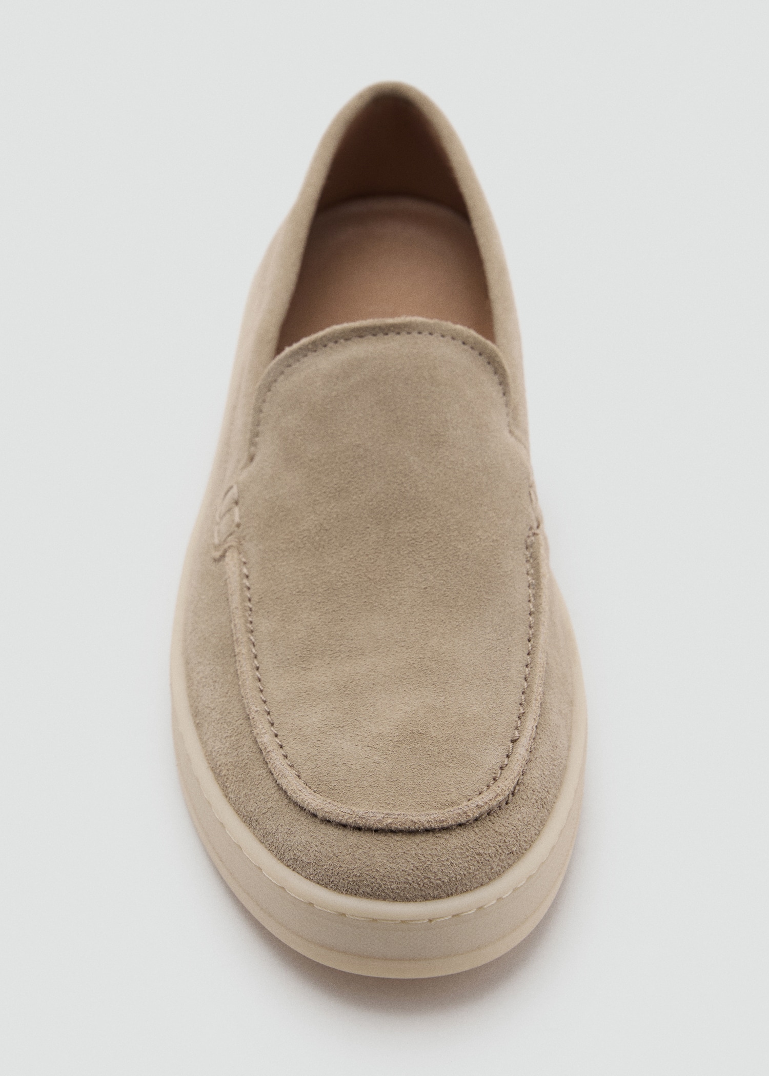 Mango Leren Loafers Heren Schoenen Shop Mango Heren Schoenen Mango