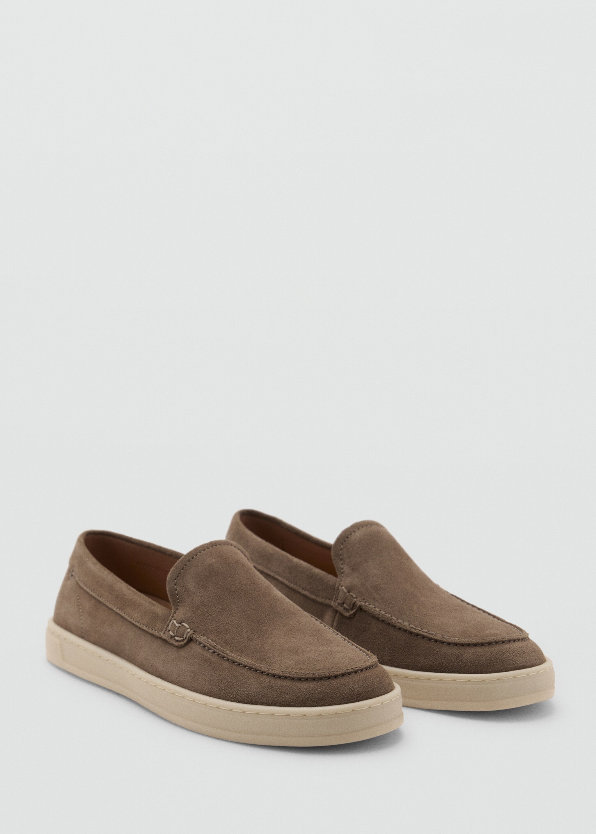 Zapato piel serraje - Plano medio