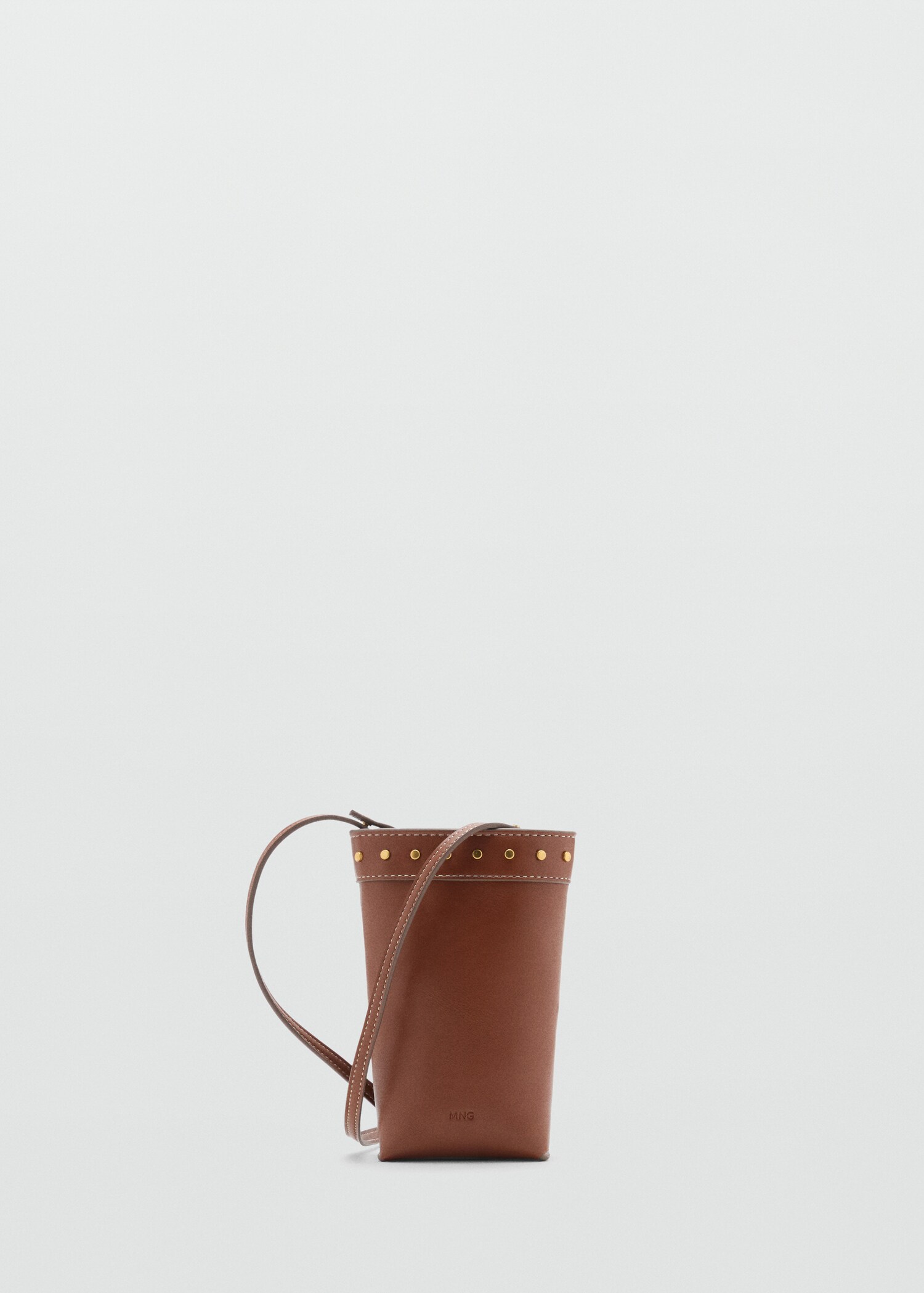 Studded shoulder strap mobile phone case - Article without model