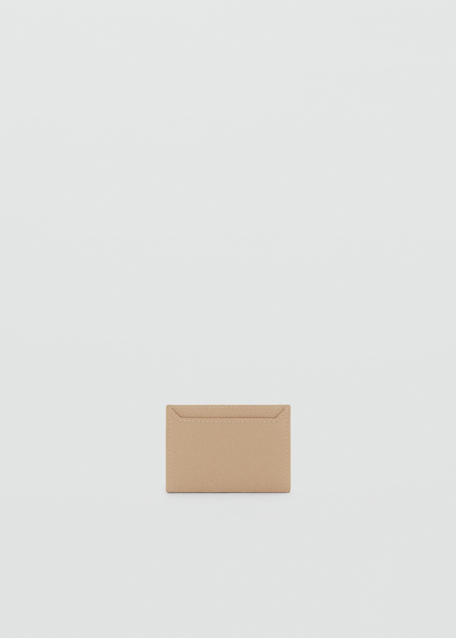 Porte-cartes effet saffiano - Plan moyen