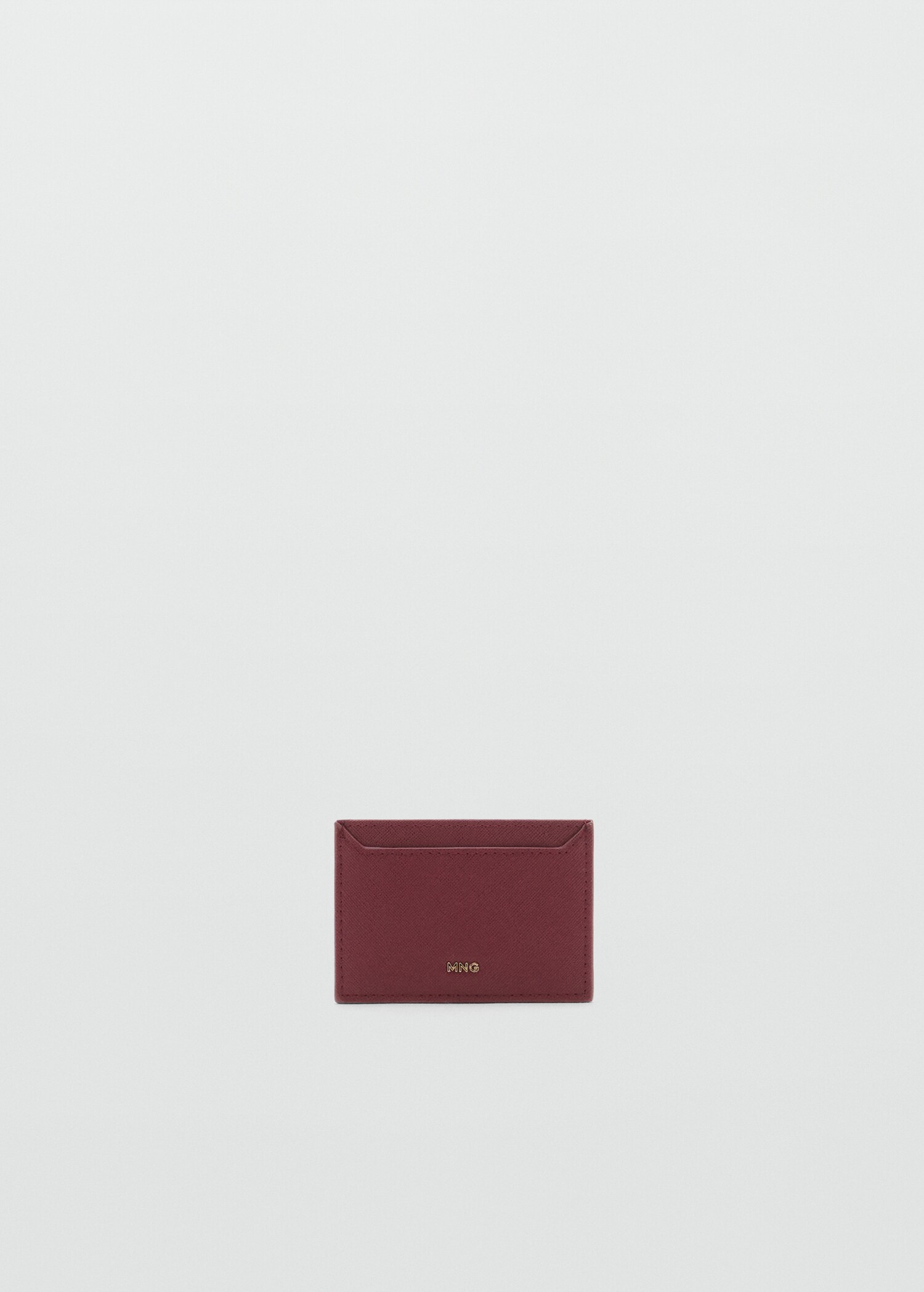 Porte-cartes effet saffiano - Article sans modèle