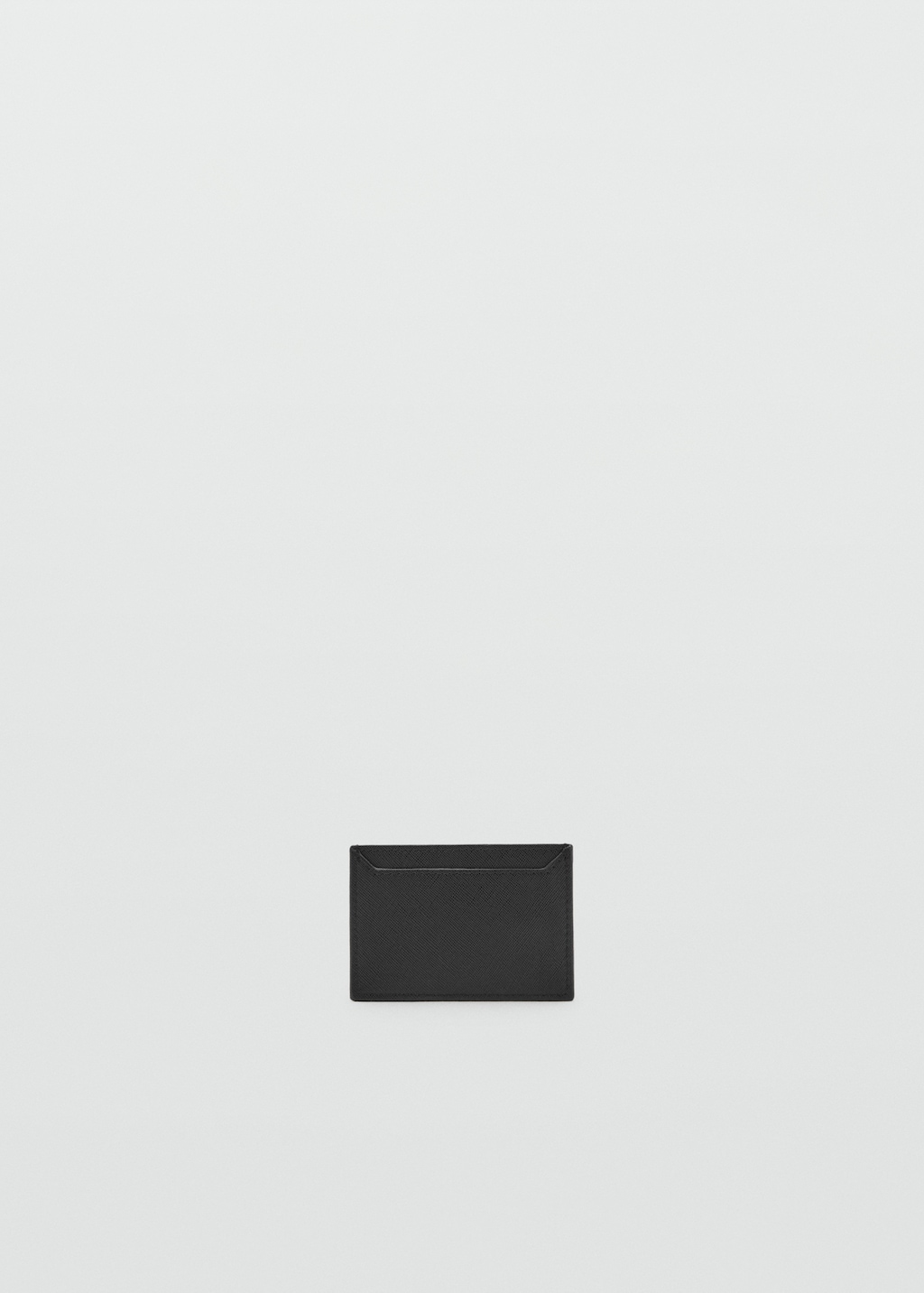 Saffiano-effect cardholder