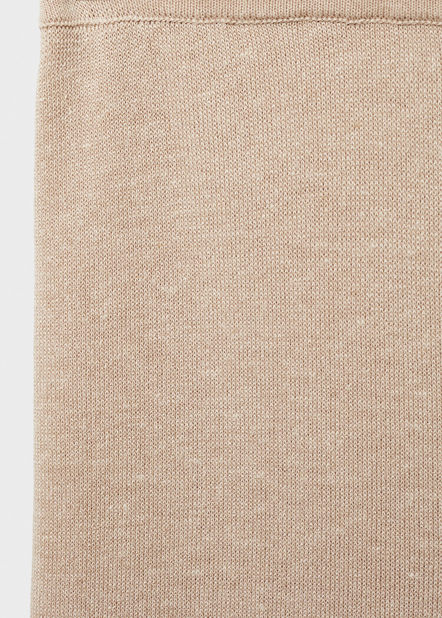 Straight knitted trousers - Details of the article 0