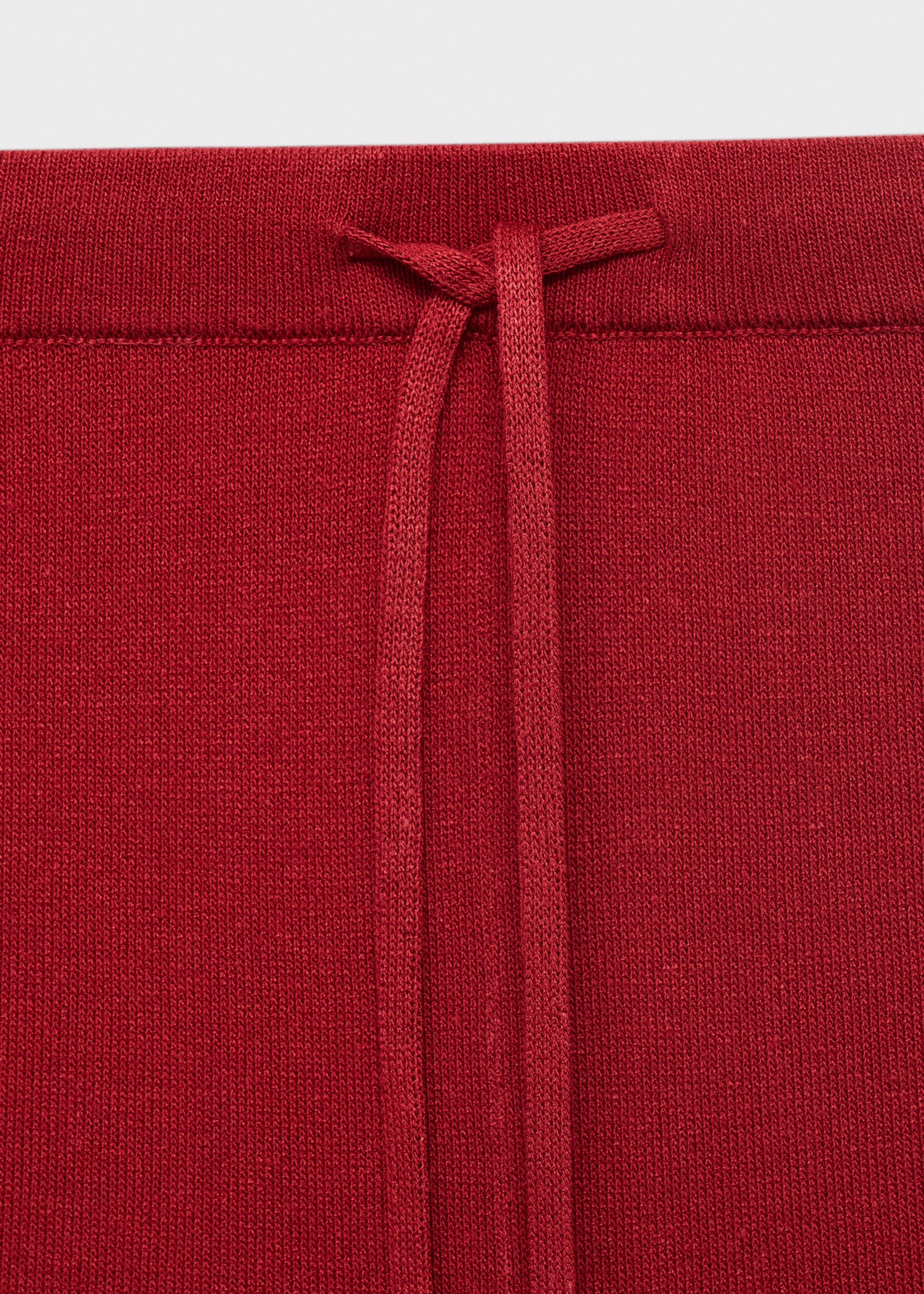 Straight knitted trousers - Details of the article 8