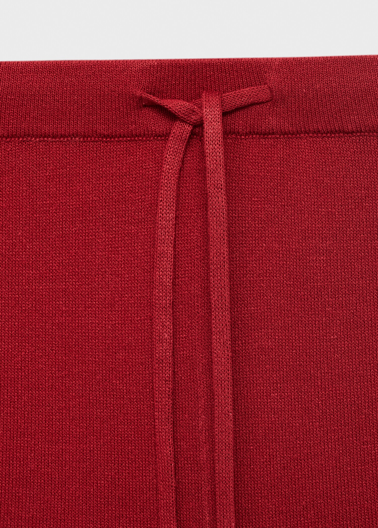 Düz kesim triko pantolon - Ürün detayı 8