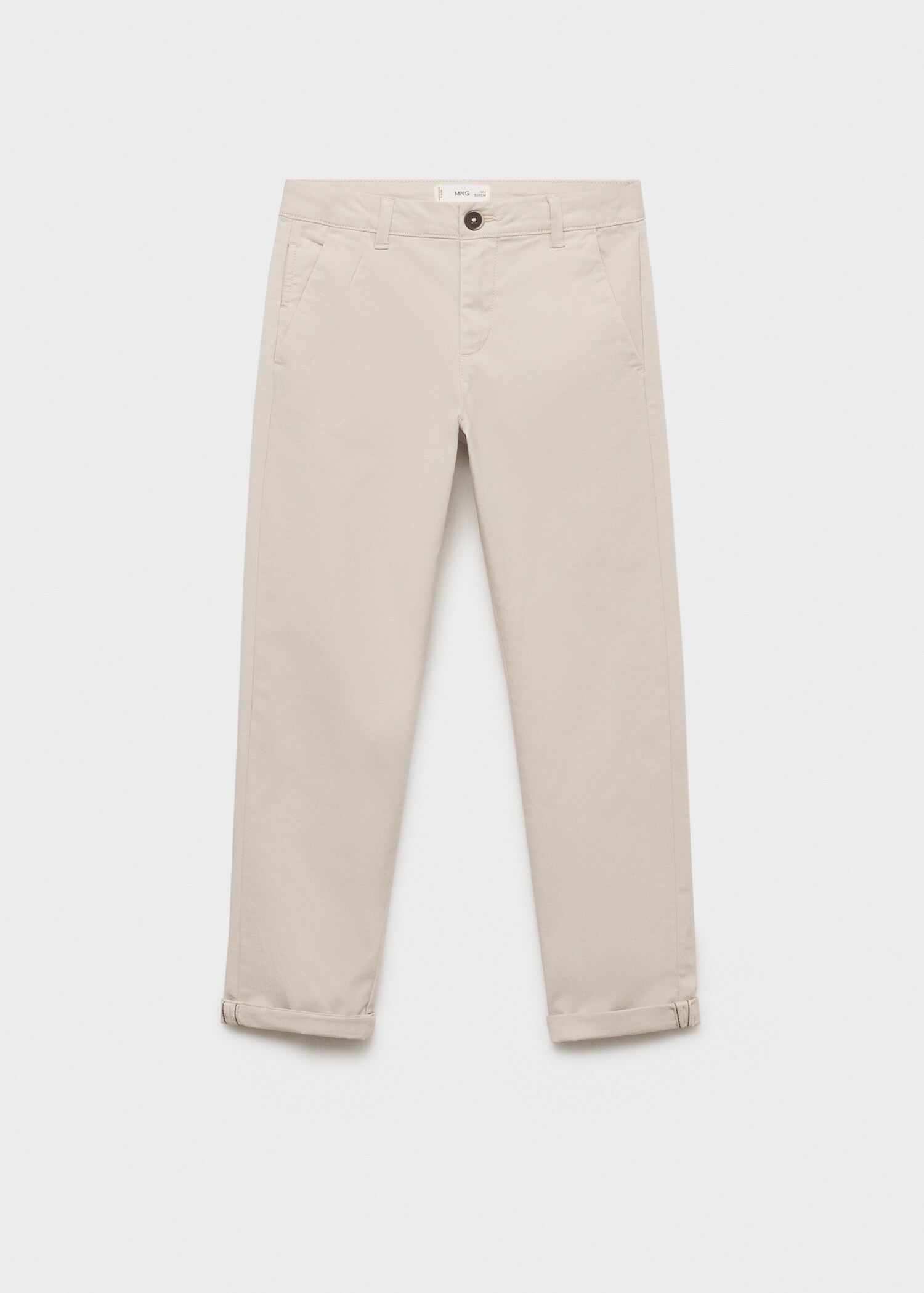 Plain chino trousers - Article without model