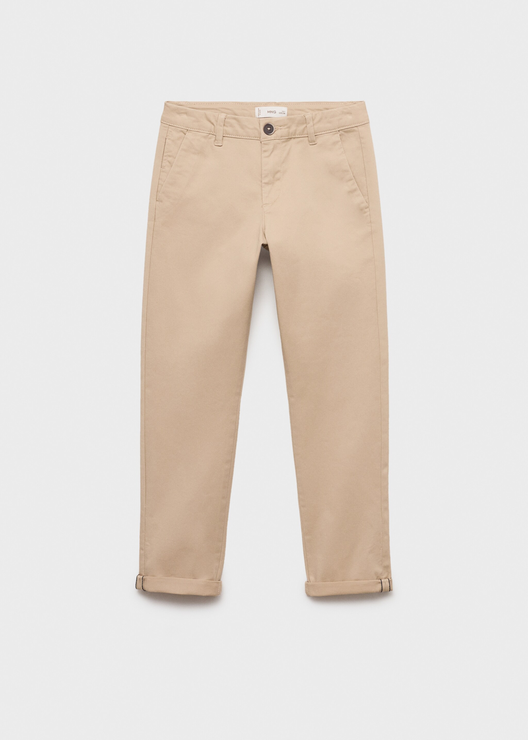 Plain chino trousers - Article without model