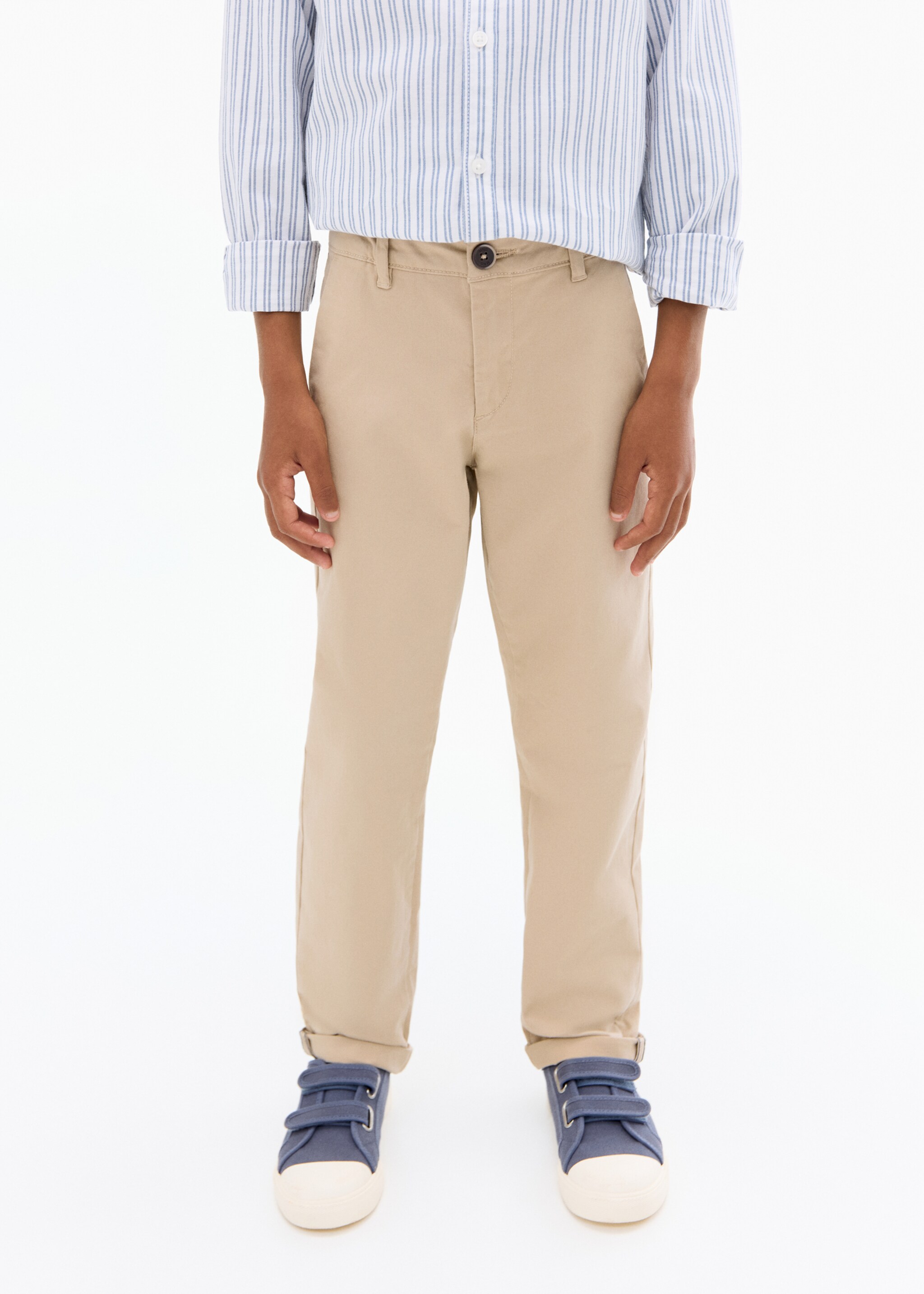 Plain chino trousers - Details of the article 6