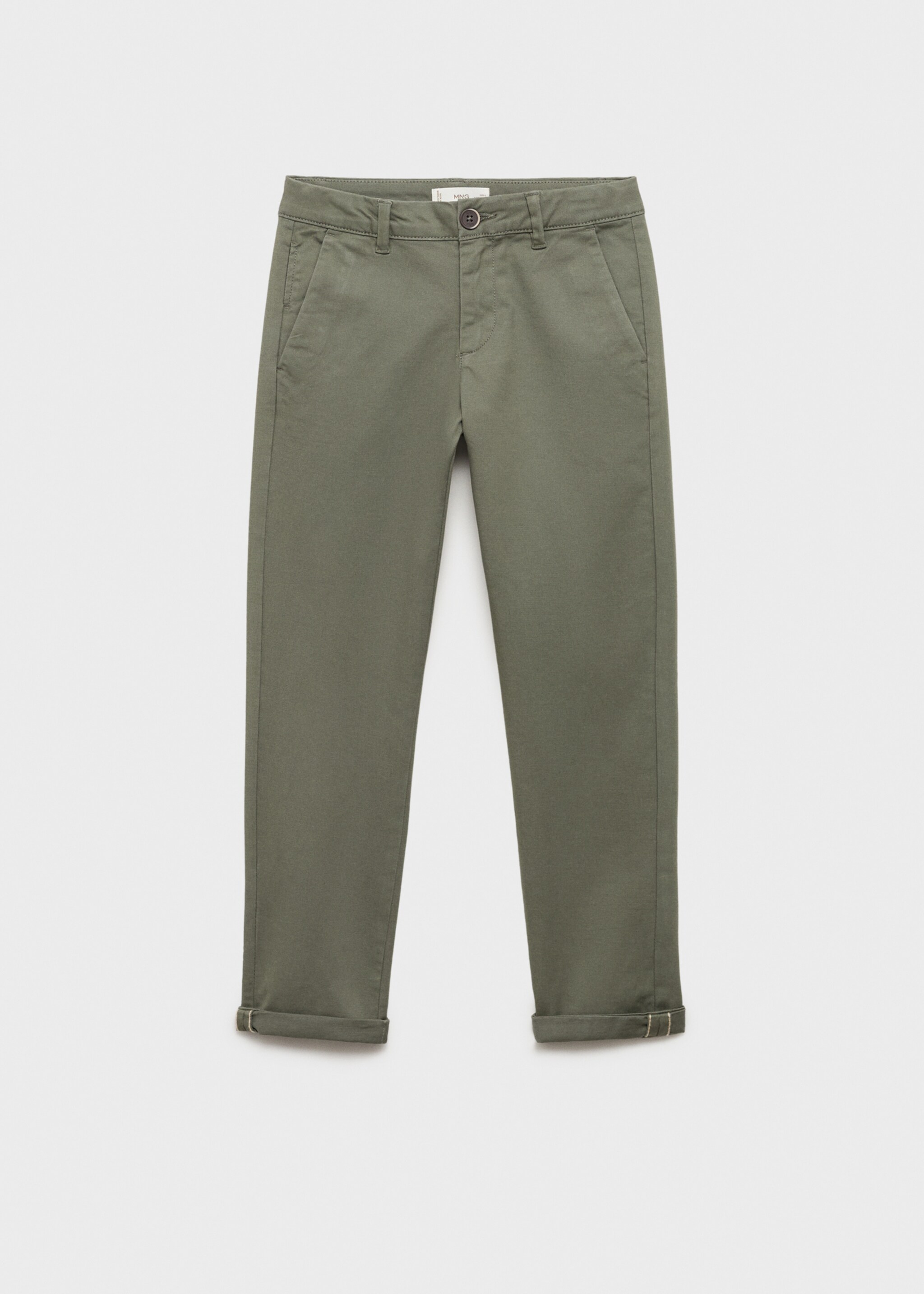 Plain chino trousers - Article without model
