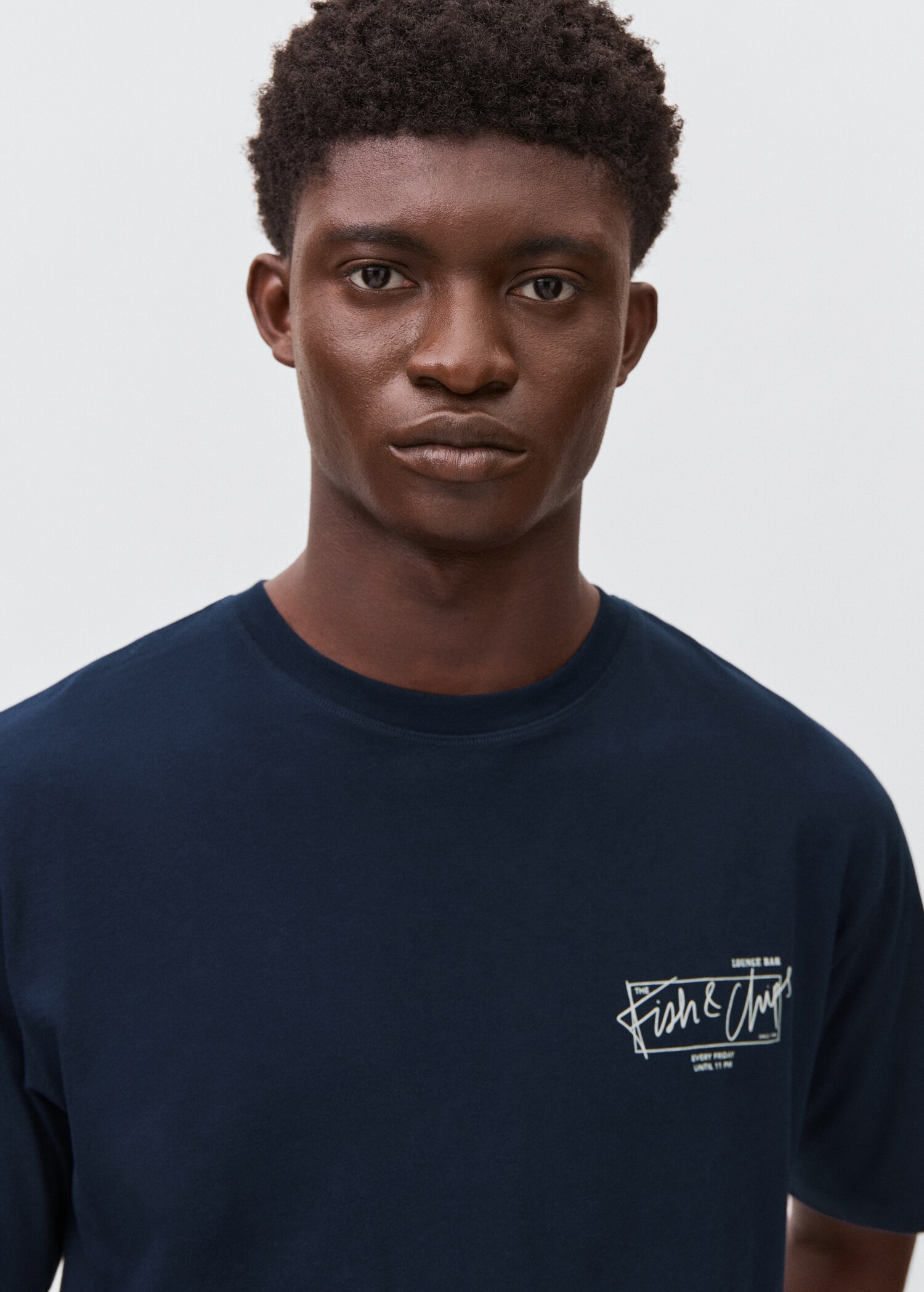 Short-sleeved printed t-shirt - Details of the article 1