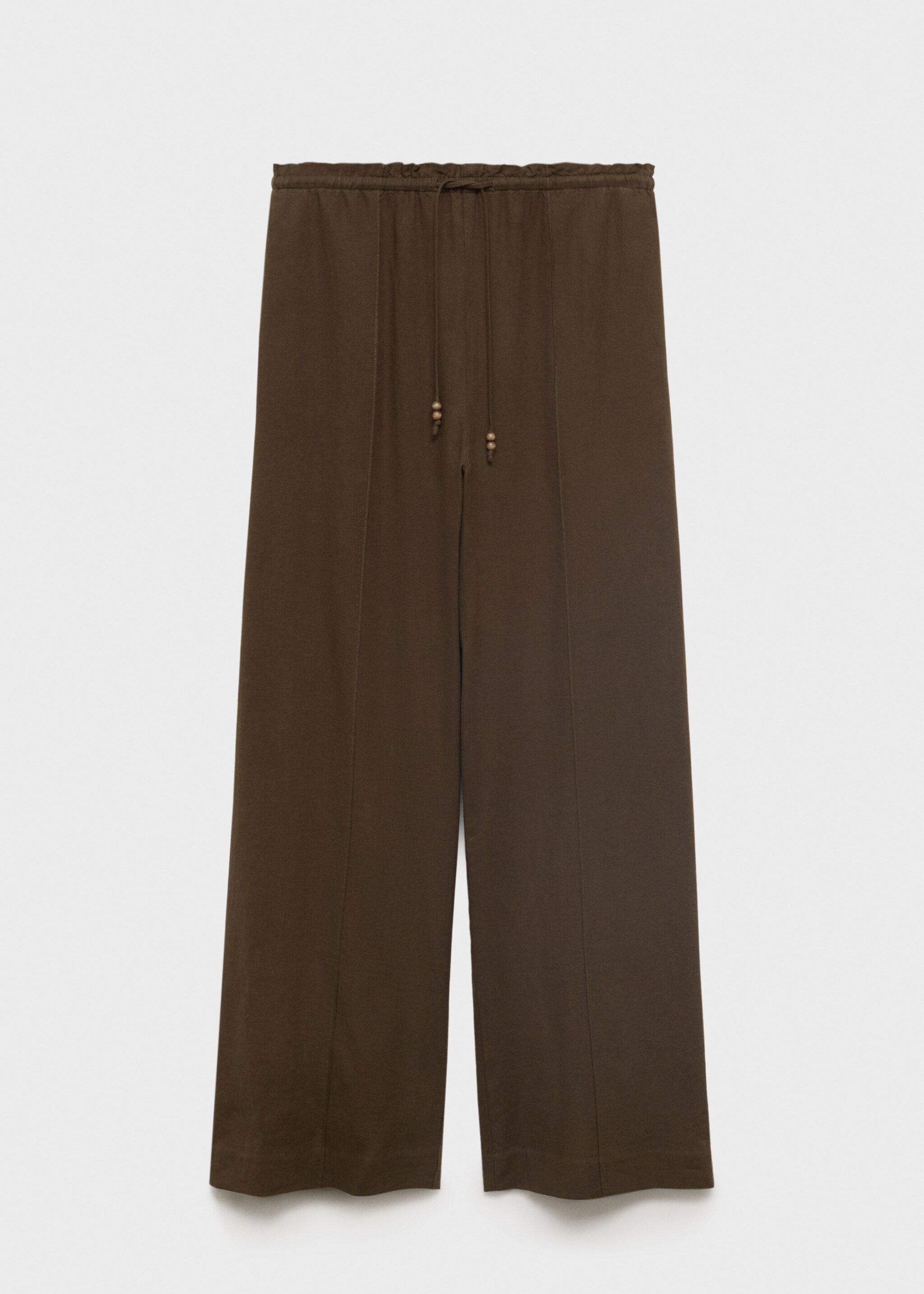 Pantalon lin taille élastique - Article sans modèle
