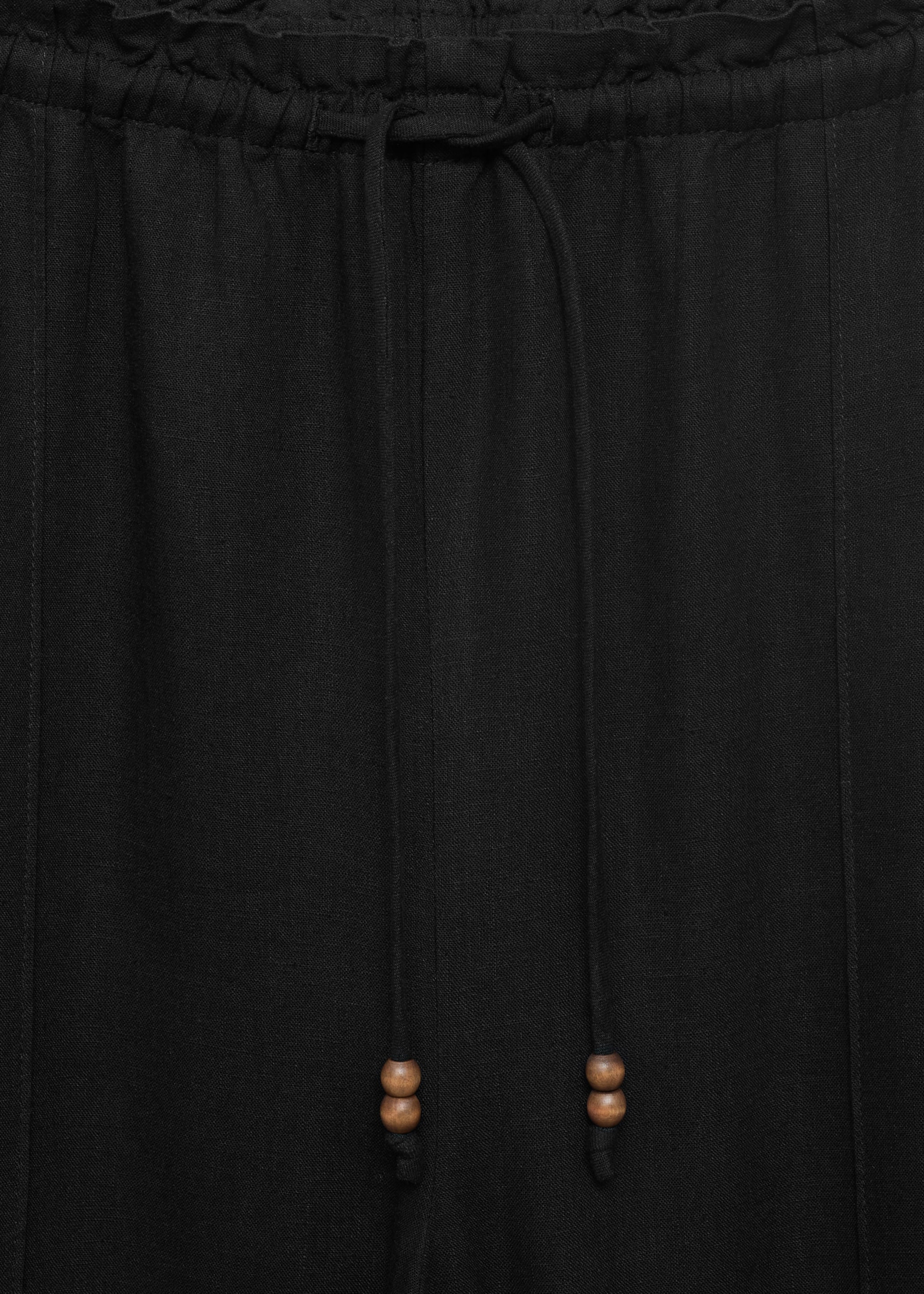 Pantalón lino cintura elástica - Detalle del artículo 8