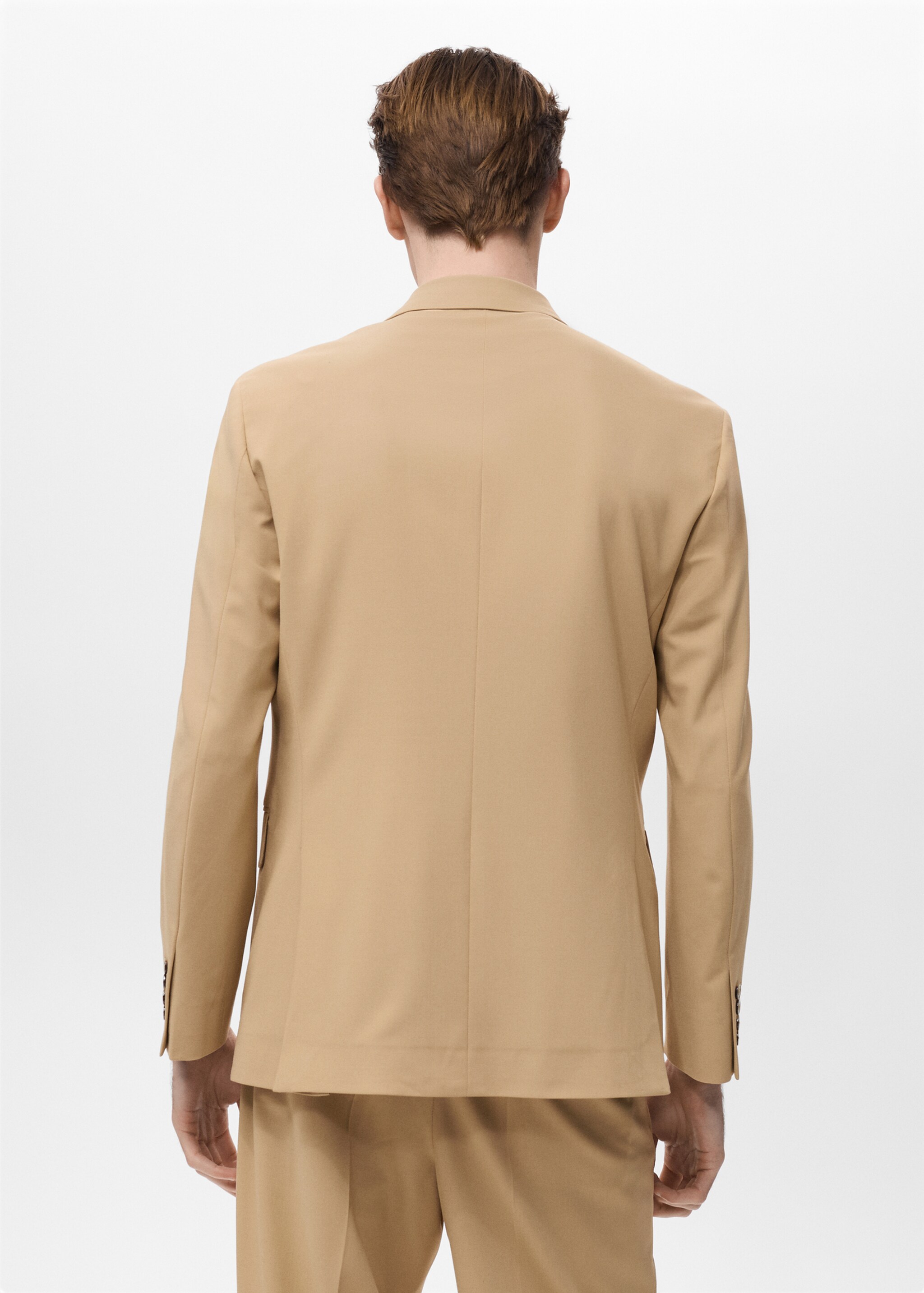 Americana traje Boston regular fit cruzada - Reverso del artículo
