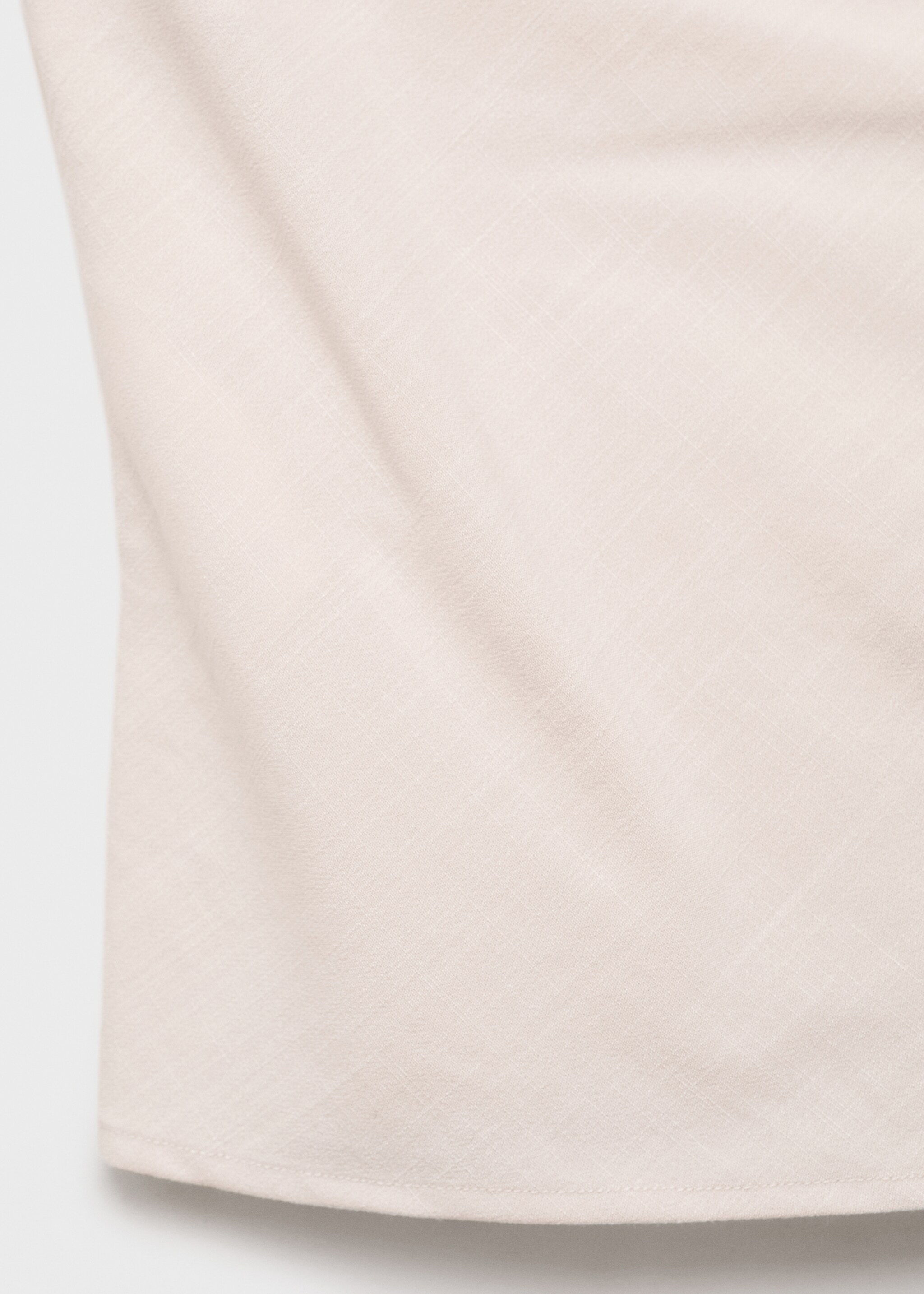 Asymmetrical draped top with straps - Details of the article 0