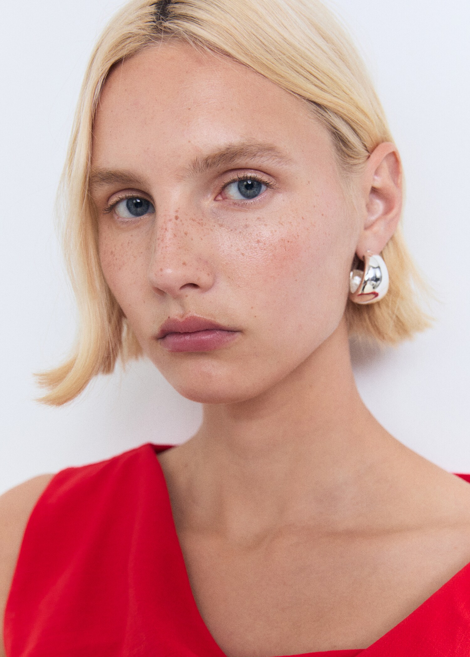 Top asymétrique à bretelle drapé - Détail de l'article 1