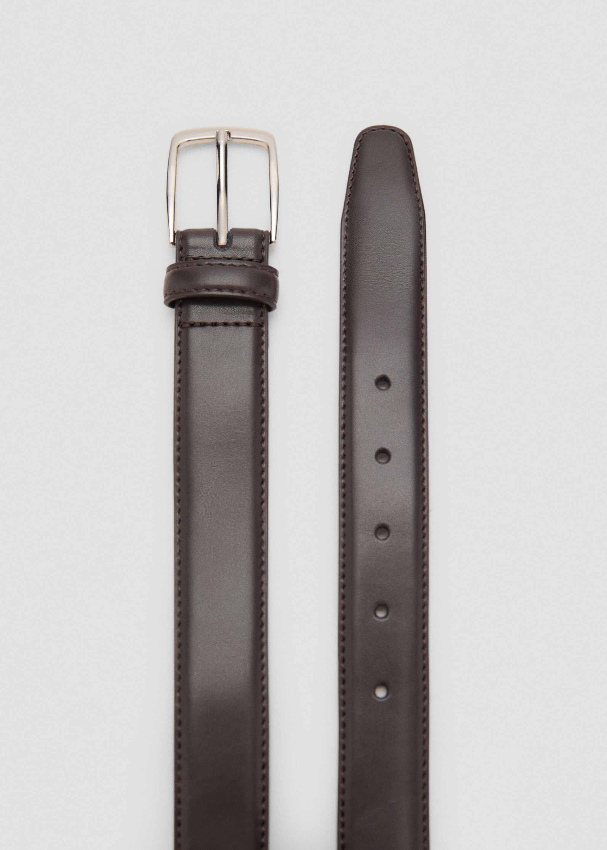 Ceinture cuir nappa - Plan moyen
