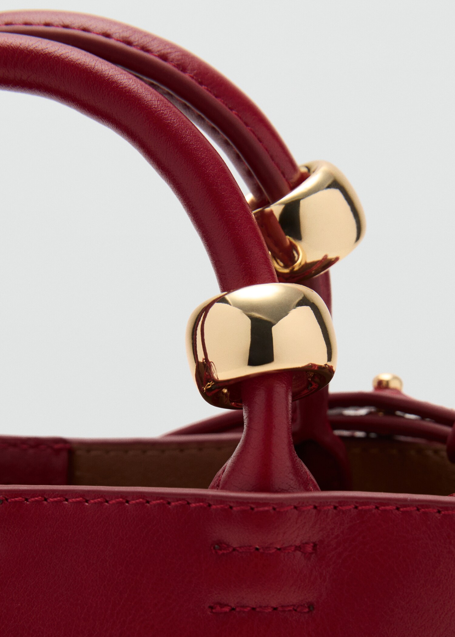Mini sac cabas détail métallique - Détail de l'article 2