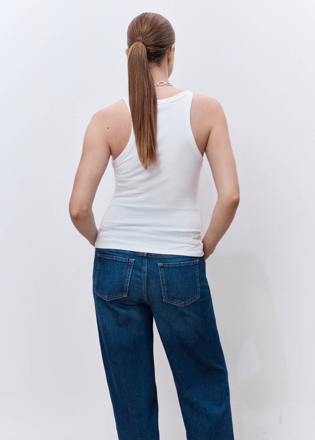 Mango Cotton maternity top with straps thumbnail