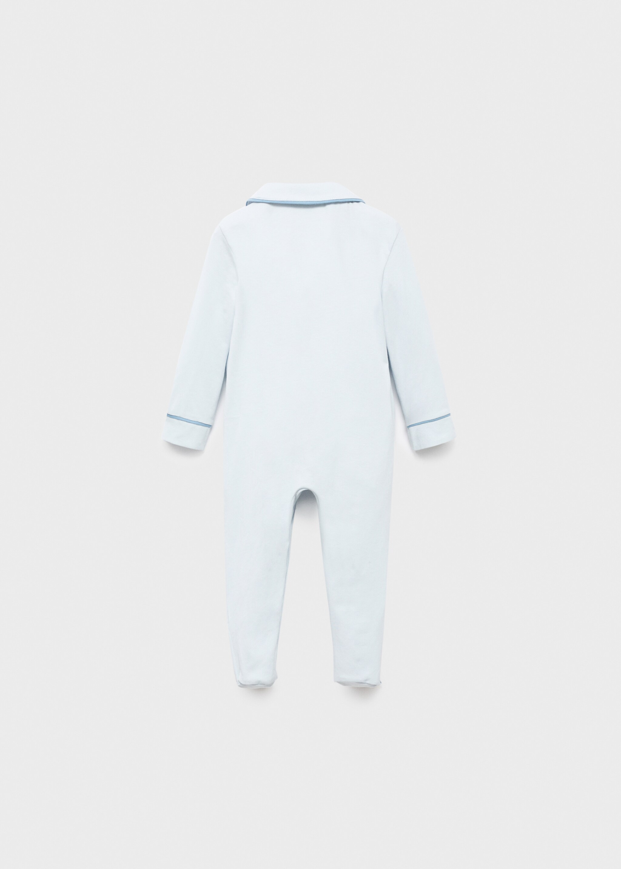 Pijama cuello bebe bolsillos - Reverso del artículo