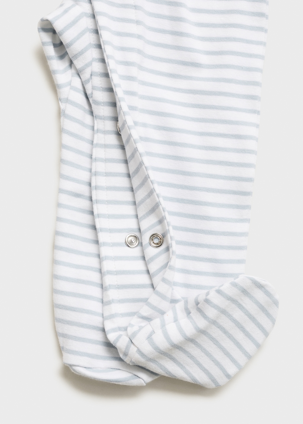 Striped bodysuit pyjamas