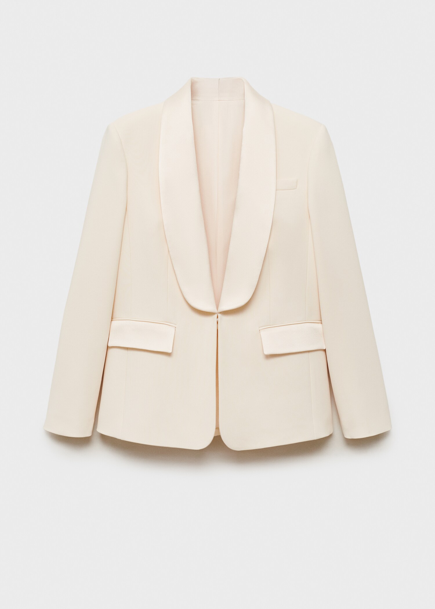 Suit jacket with satin lapels - Article without model