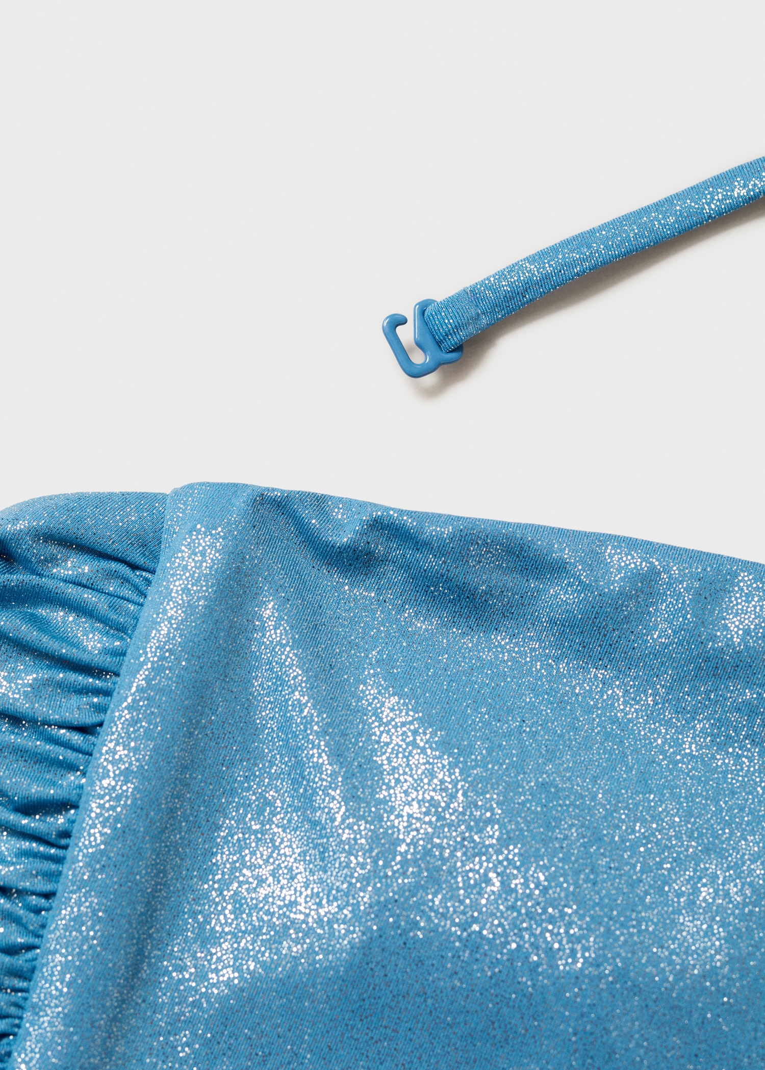 Swimsuit with a shiny finish and cut-out - Details of the article 0