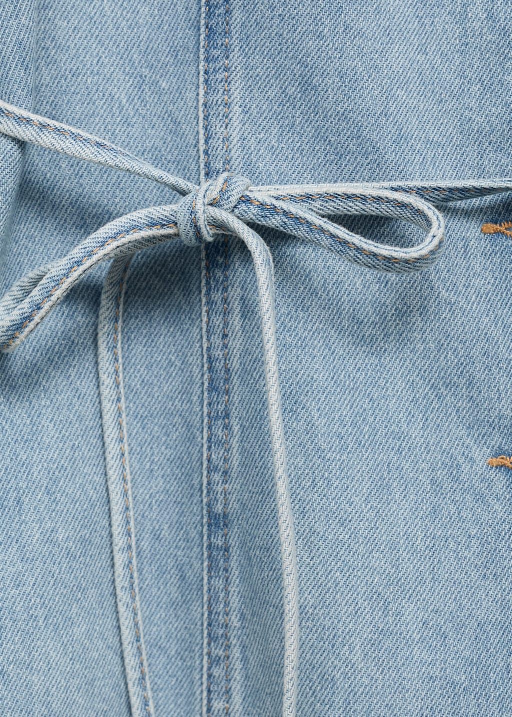 Mango Buttoned denim gilet