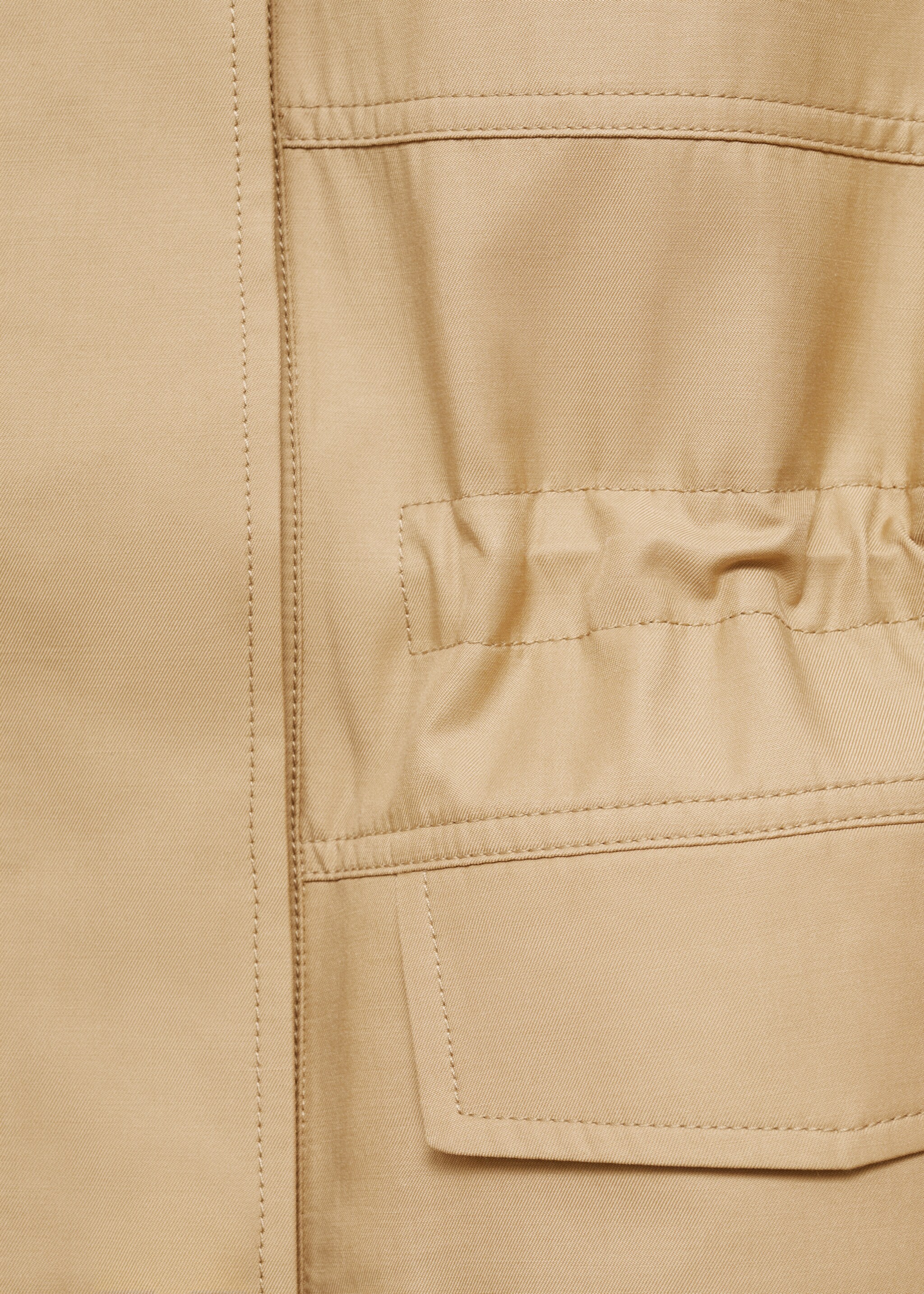 Oversized waistcoat with cargo pockets - Details of the article 0