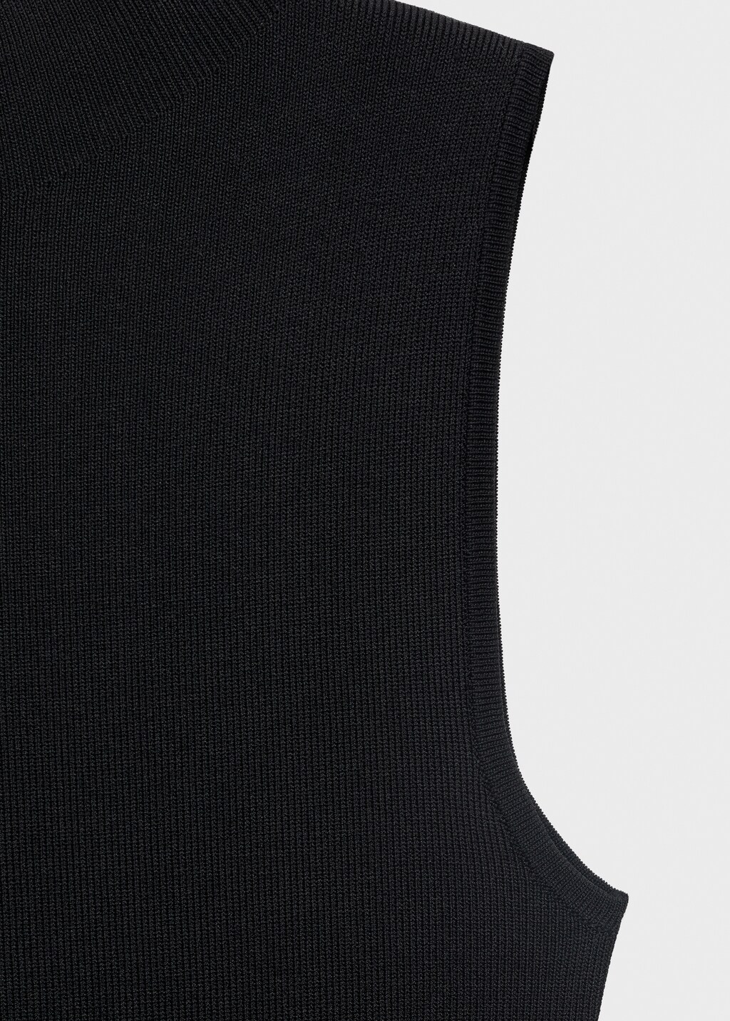 Combined dress with perkins collar