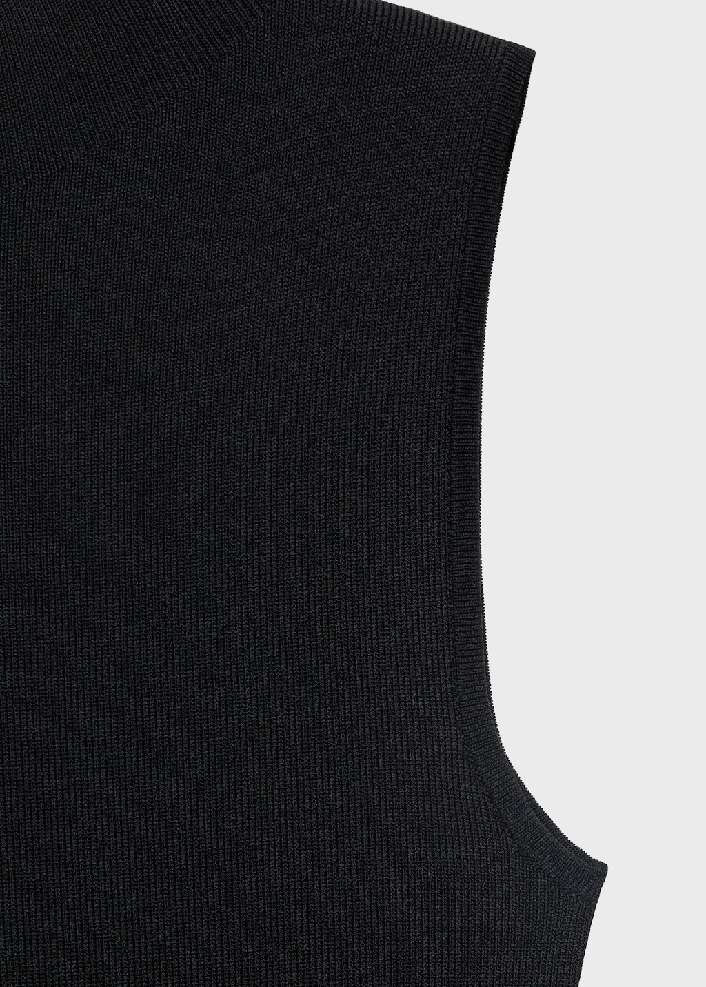 Combined dress with perkins collar