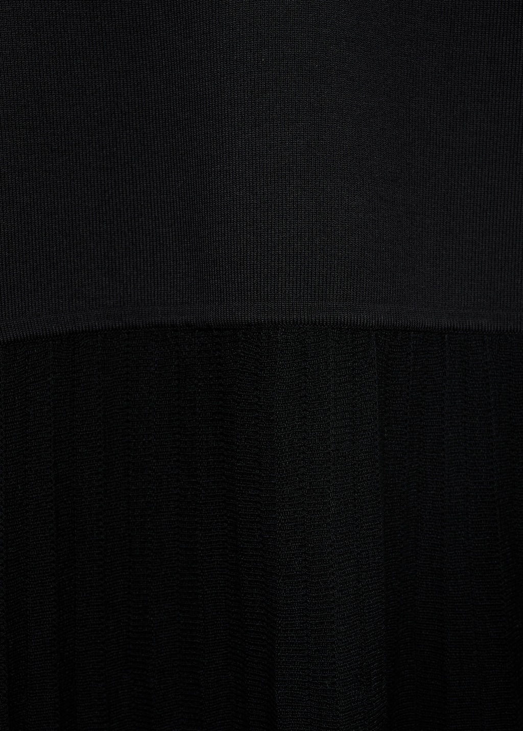 Combined dress with perkins collar