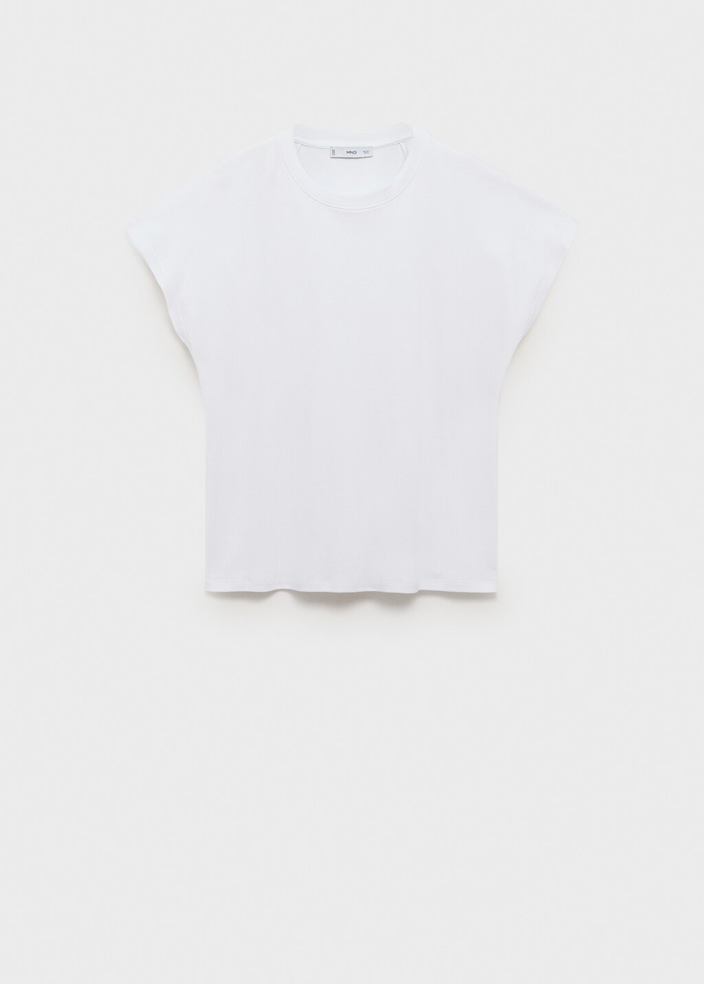 Rounded neck cotton t-shirt - image 5