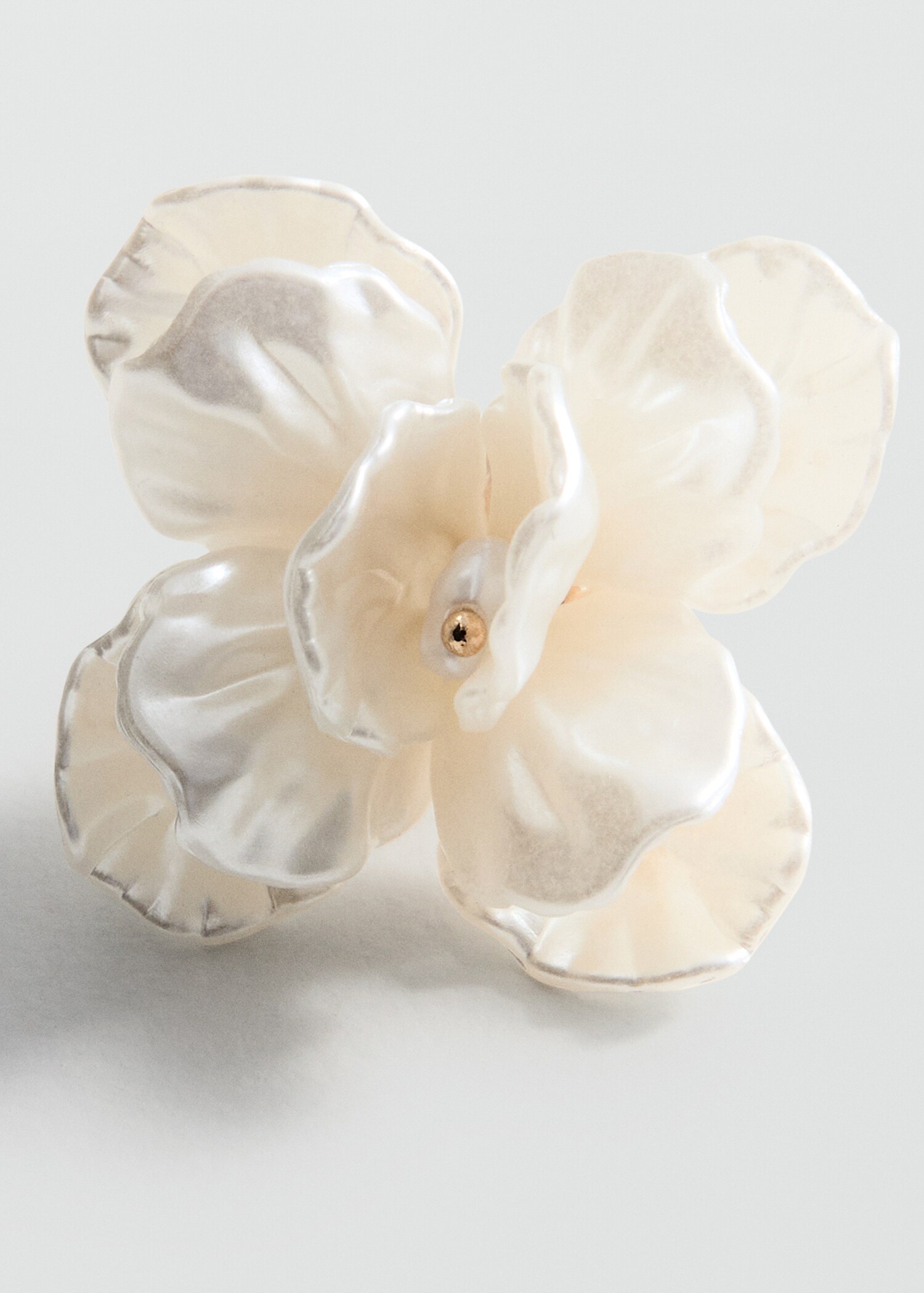 Pendientes flores - Plano medio