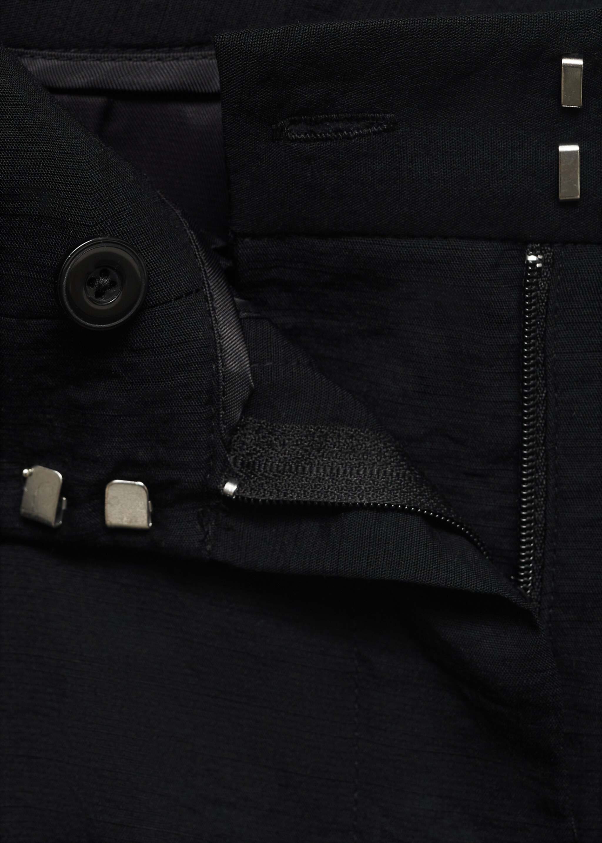 Wide-leg pleated trousers - Details of the article 8