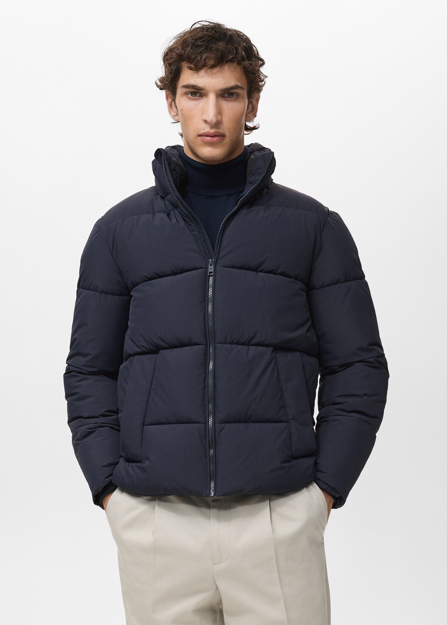 Anorak acolchado Water Repellent - Plano medio