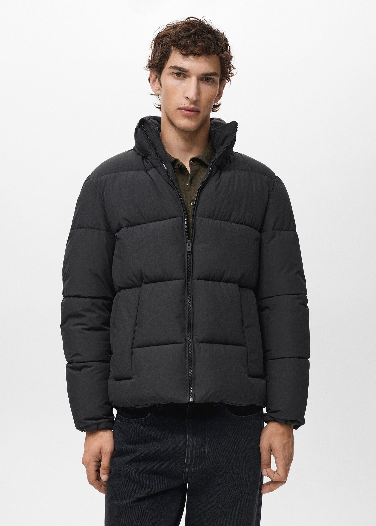 Anorak acolchado Water Repellent - Plano medio