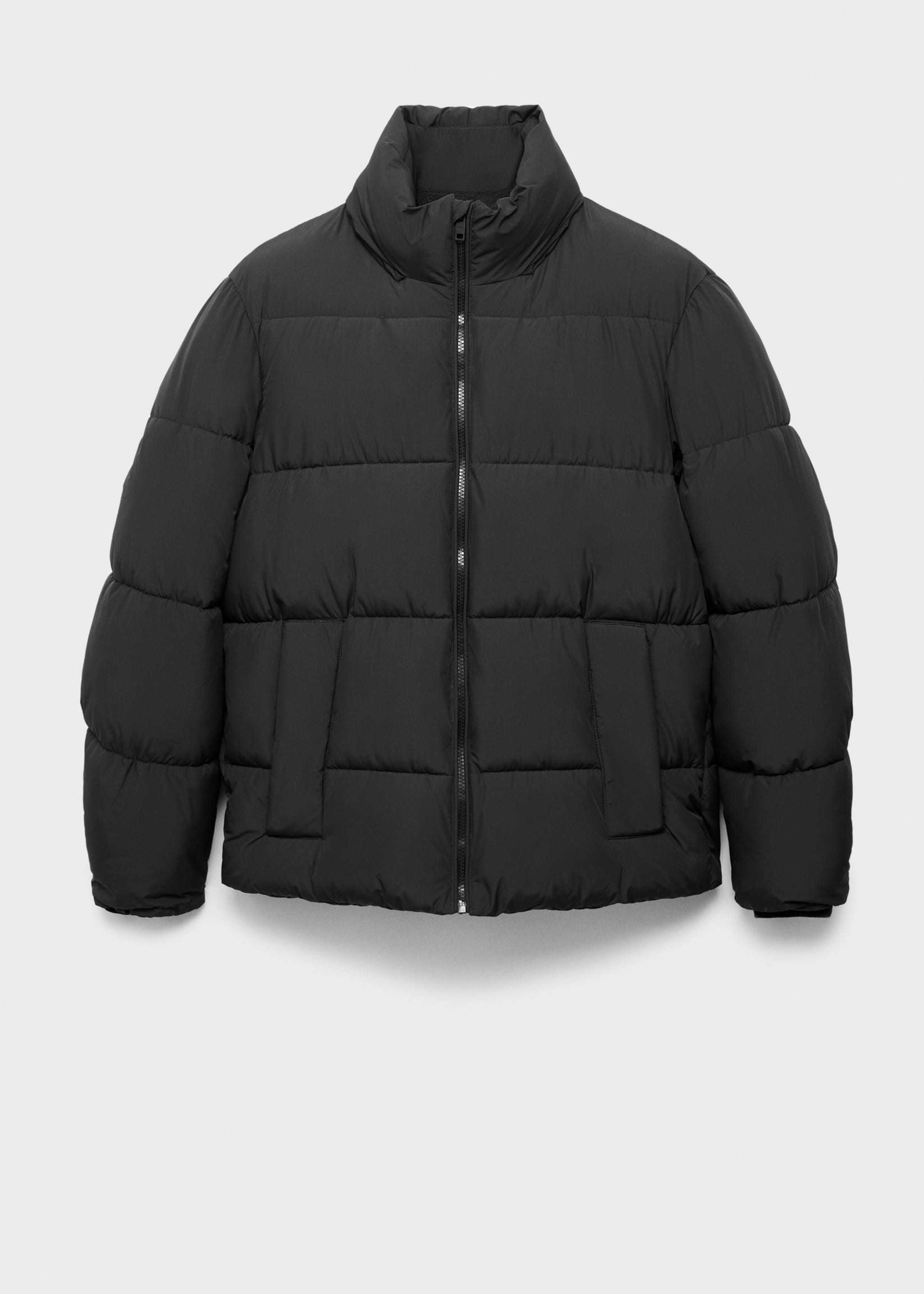 Anorak acolchado Water Repellent - Artículo sin modelo, Negro. Ref: 17071517-00.