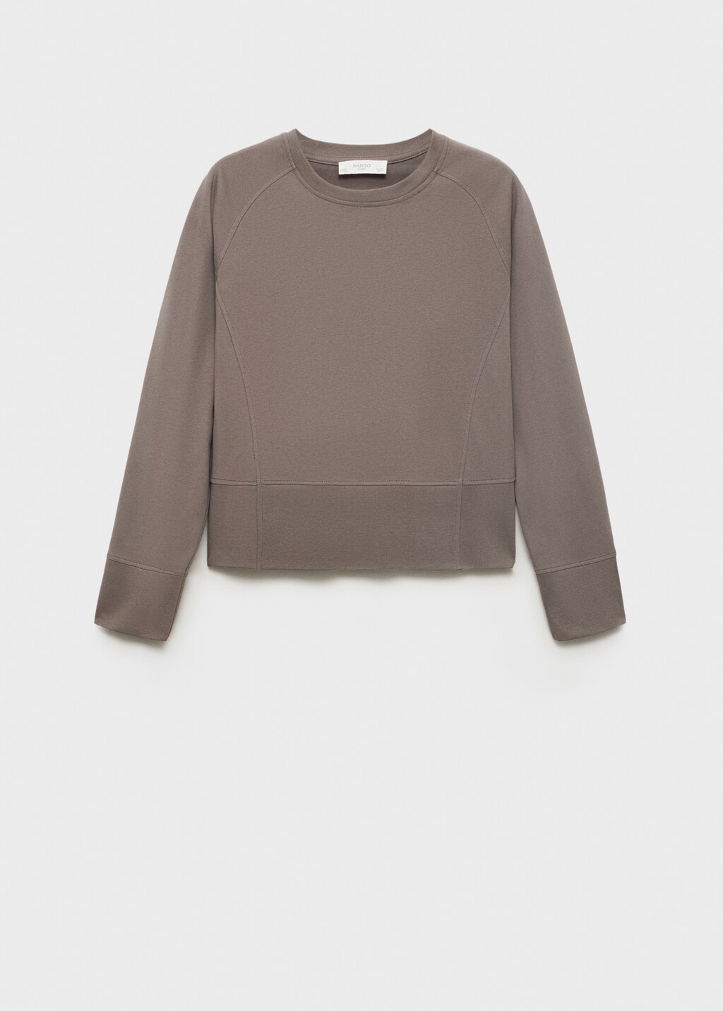 Fluid cotton sweatshirt - image 4