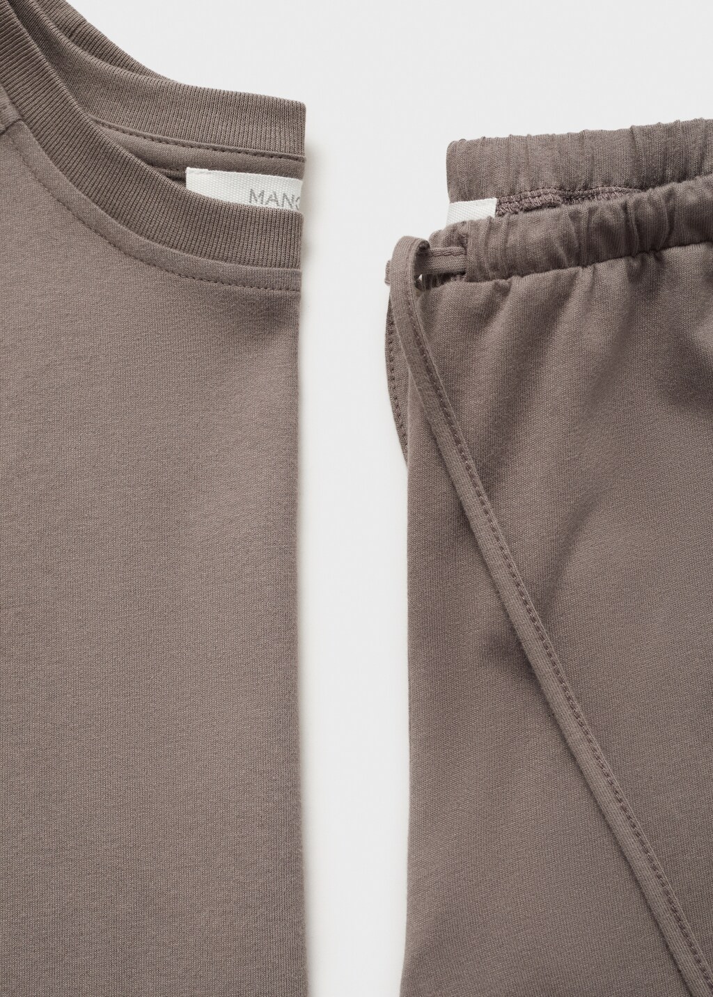 Fluid cotton sweatshirt - image 5