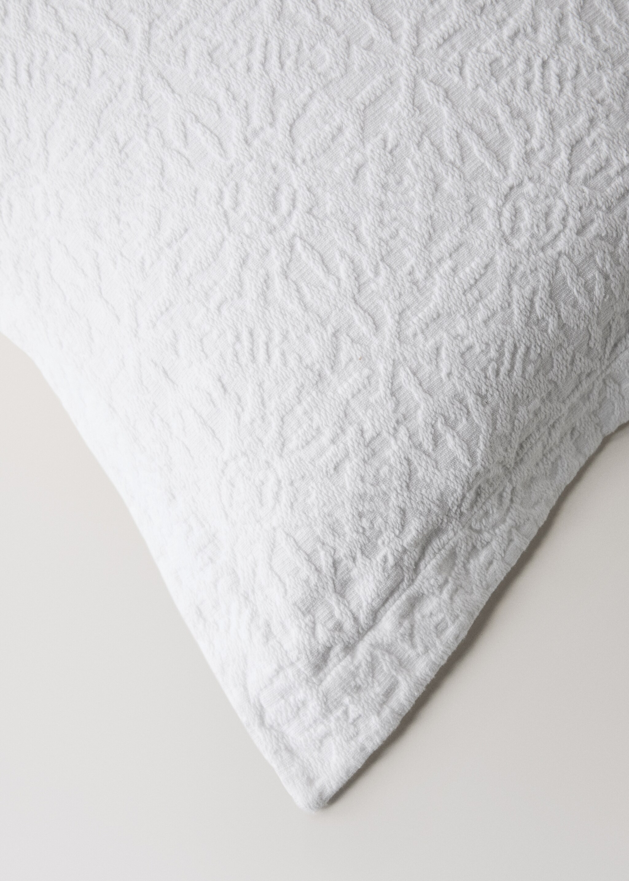 Housse de coussin en coton jacquard motif mosaïque 50x50 cm - Détail de l'article 3