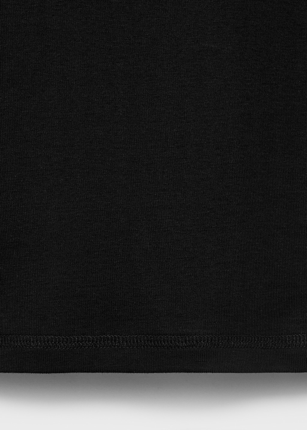 Cotton round-neck top